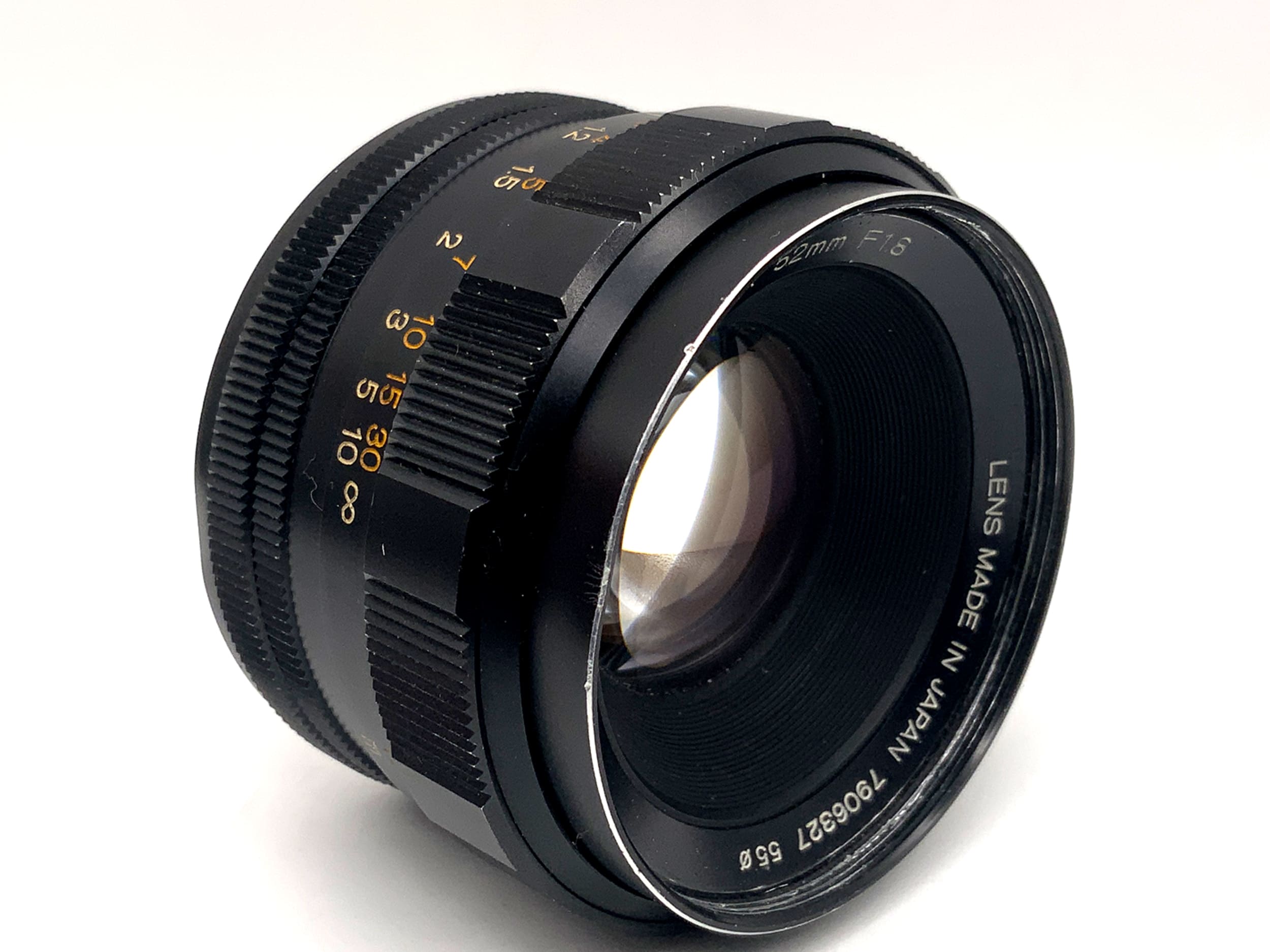 Konica 52mm 1:1.8 Hexanon AR prime lens (Konica AR)