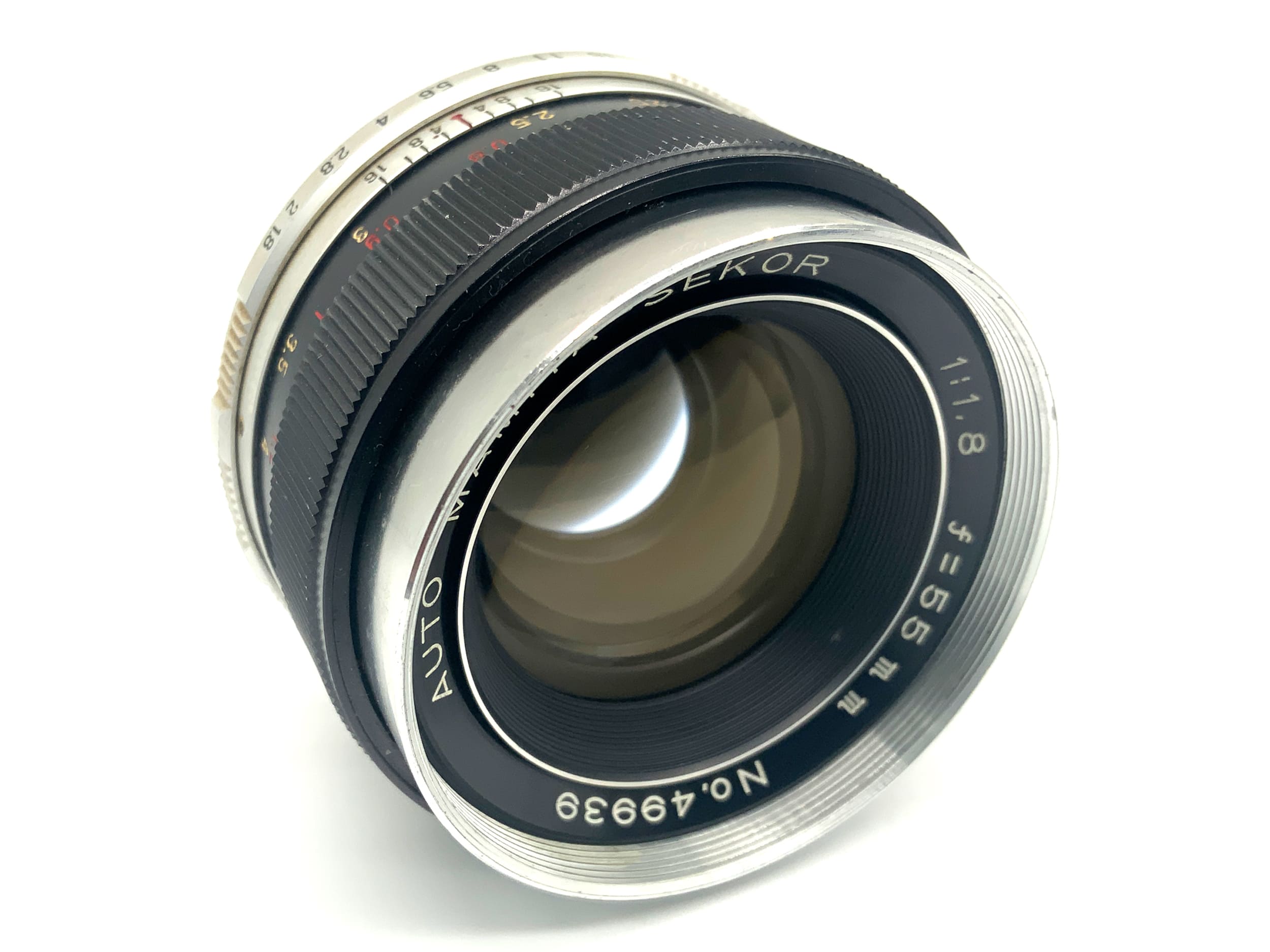 Mamiya Auto Sekor 55mm 1:1.8 Objektiv Festbrennweite (M42) Nebel!