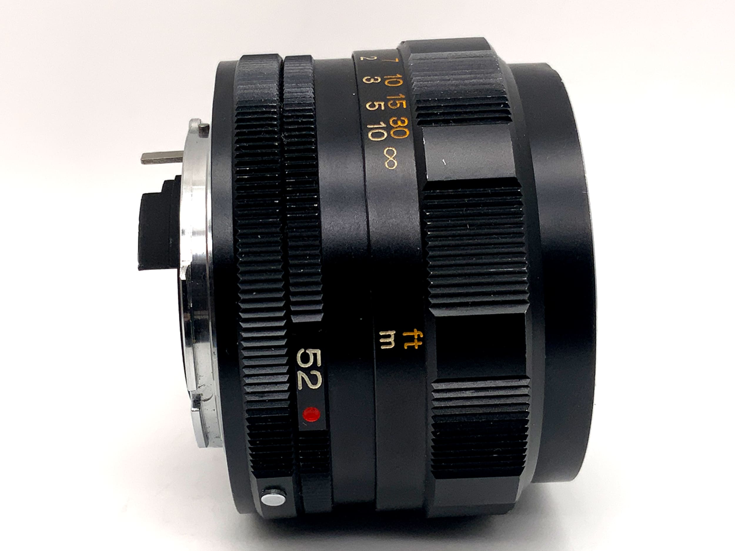 Konica 52mm 1:1.8 Hexanon AR prime lens (Konica AR)