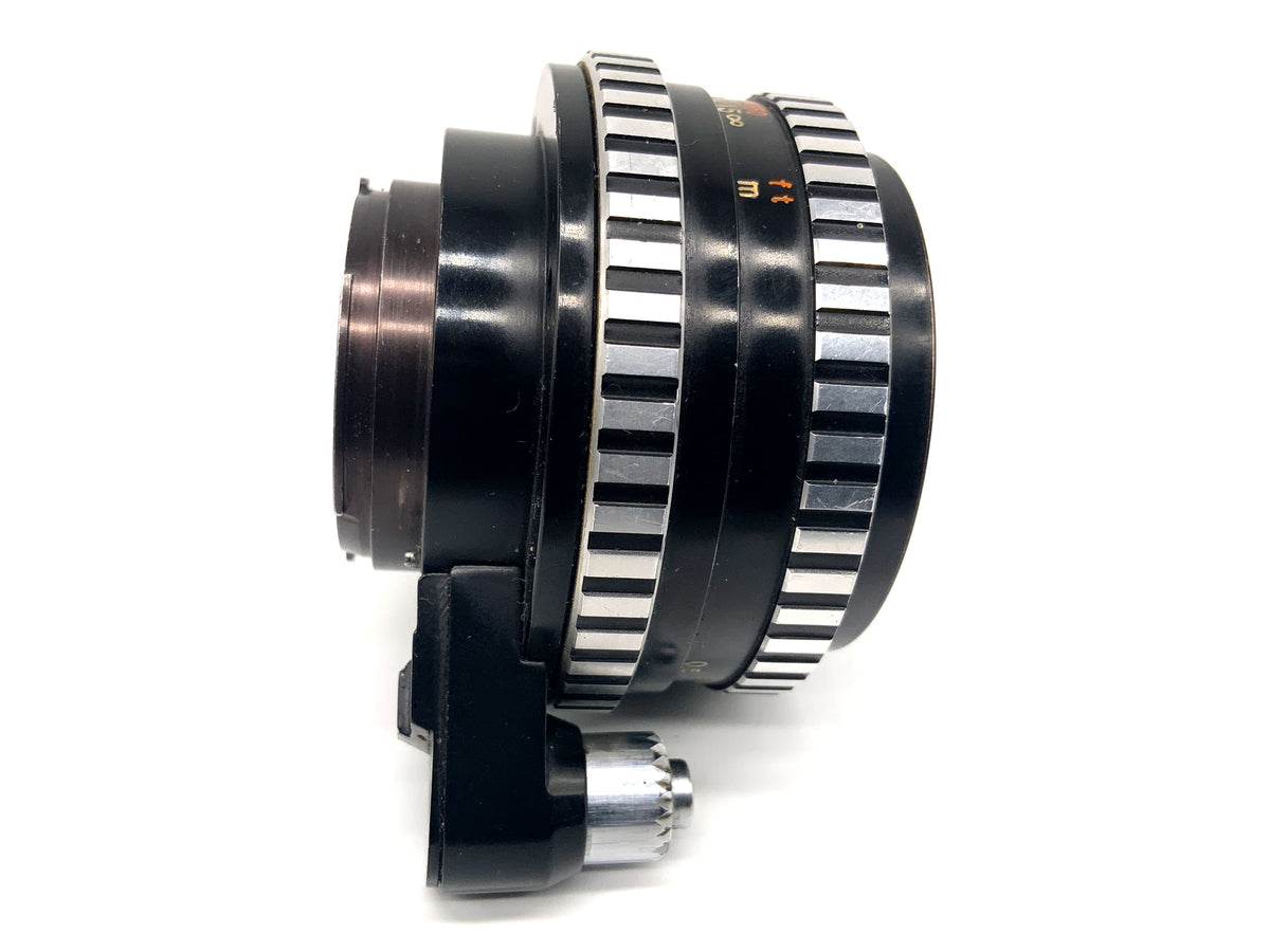 Carl Zeiss Jena Q1 Tessar 50mm 1:2.8 Objektiv Zebra Festbrennweite (EXA)