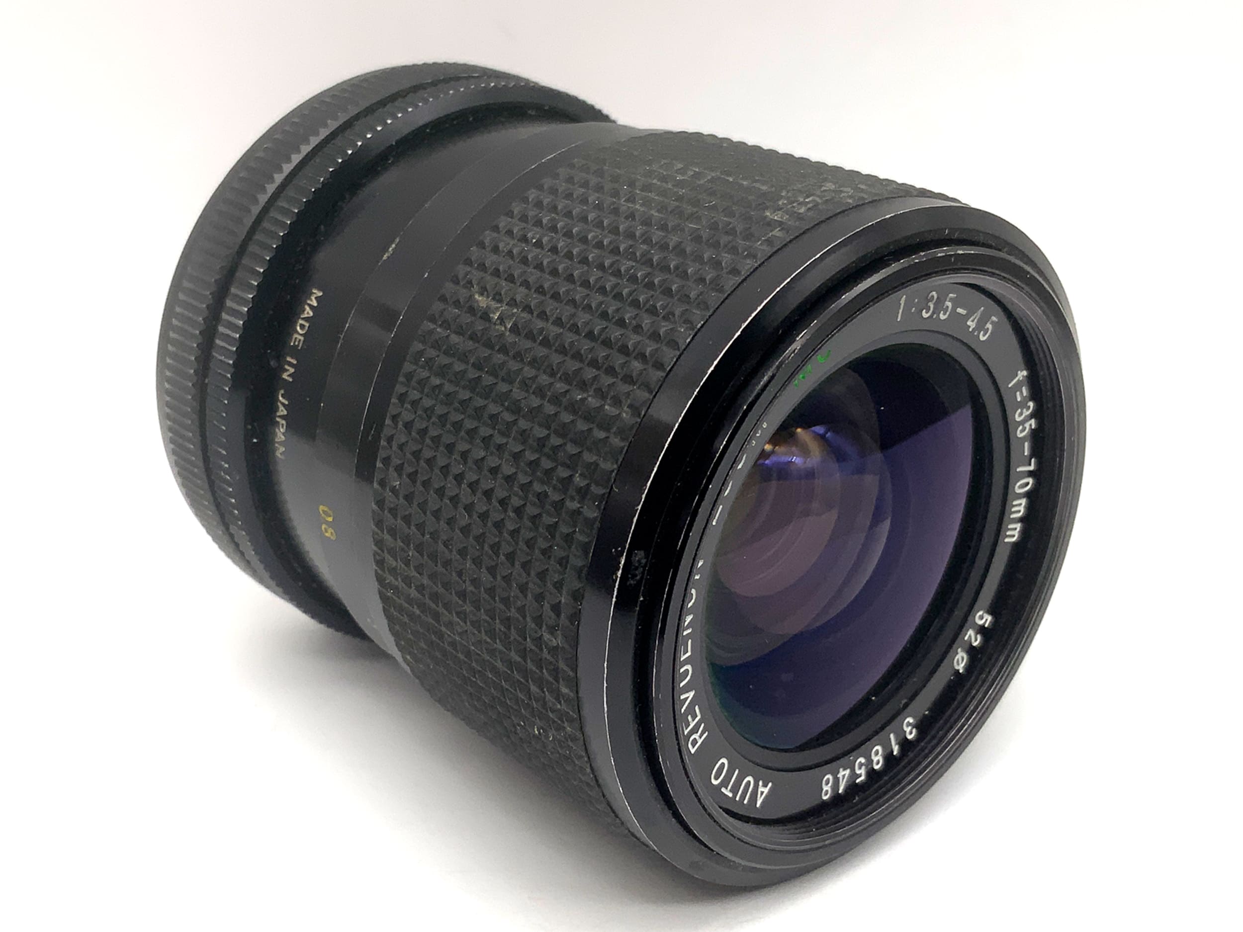 Revue 35-70mm 1:3.5-4.5 Lens Auto Revuenon Zoom MC Zoom Lens (Canon FD)