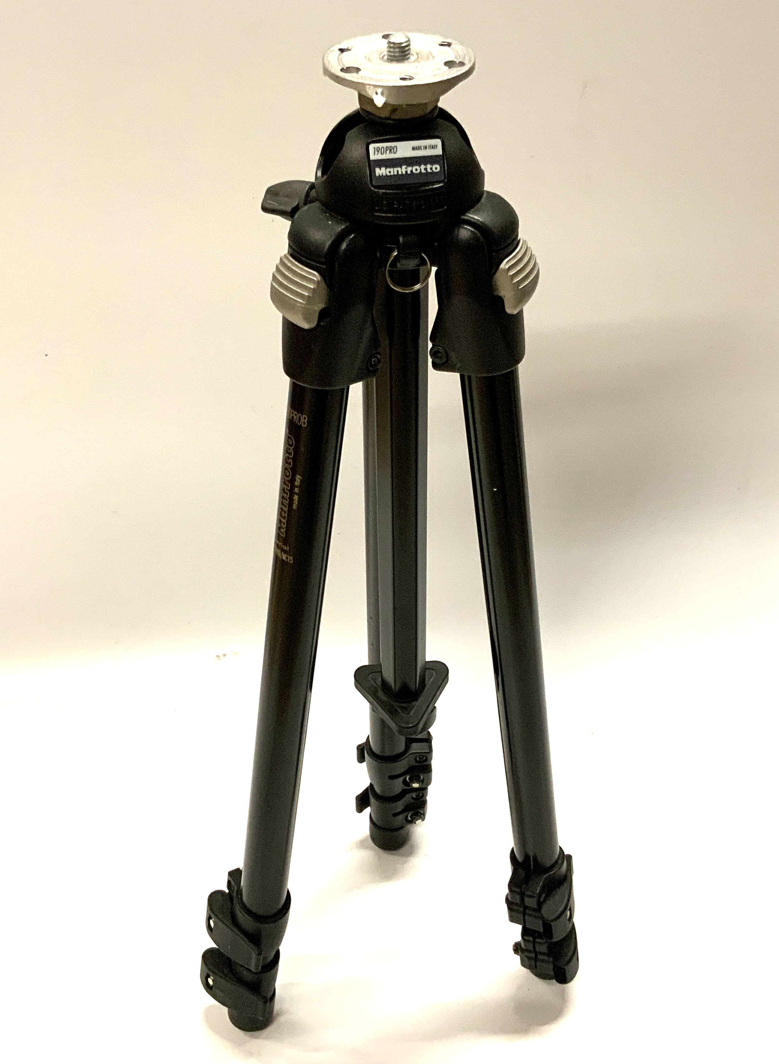 Manfrotto 190PROB Tripod Black MC15 with Swiveling Center Column Photo Tripod