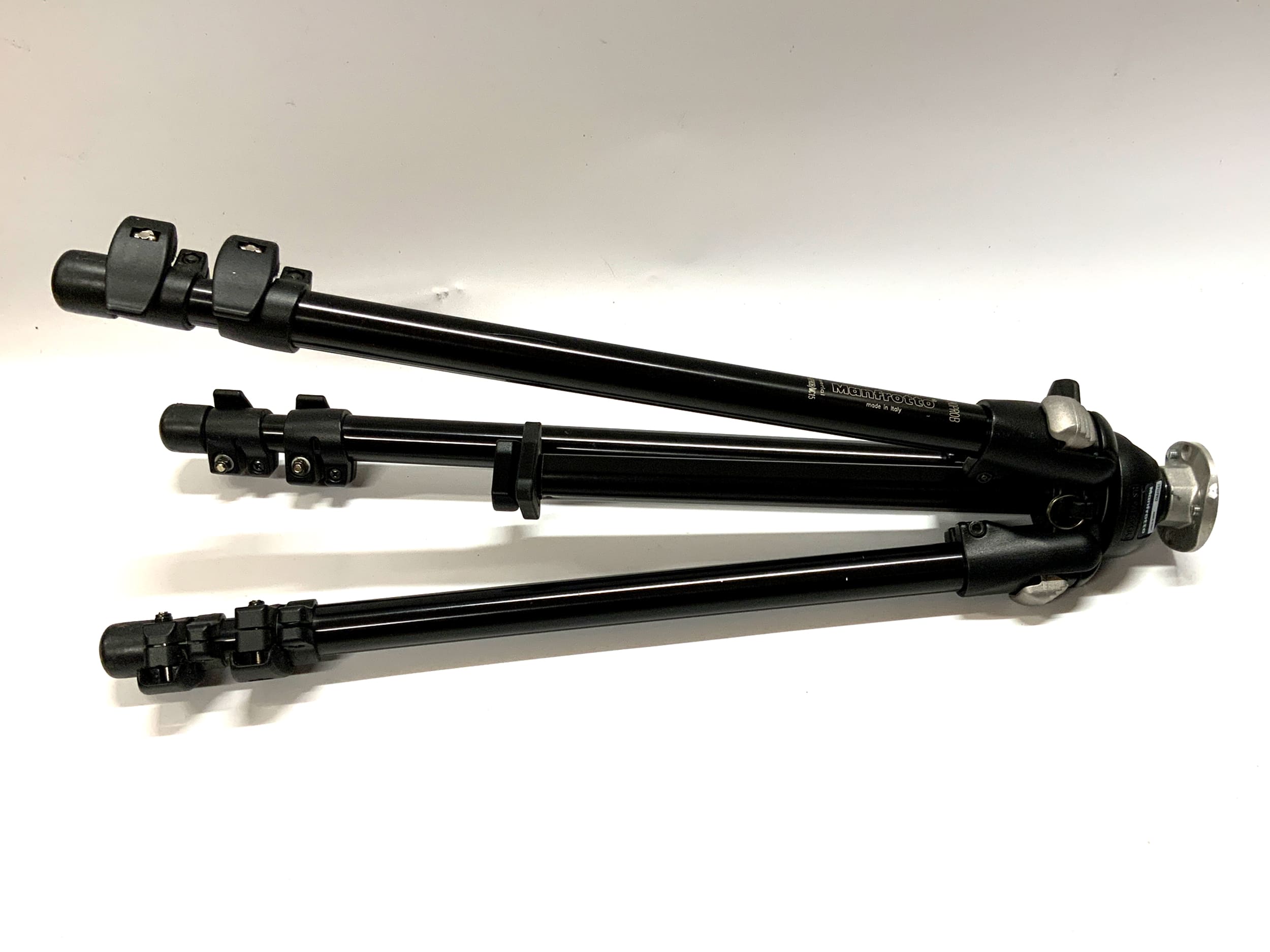 Manfrotto 190PROB Tripod Black MC15 with Swiveling Center Column Photo Tripod