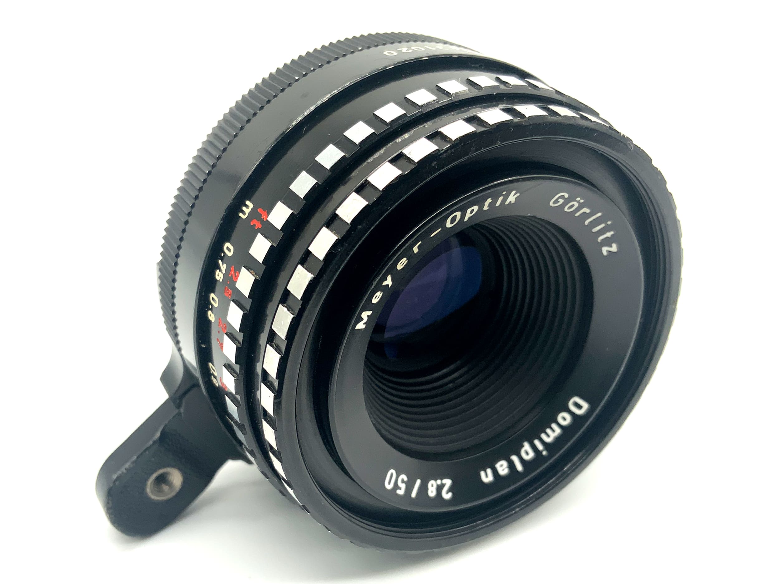 Meyer Optik Görlitz Domiplan 50mm 1:2.8 Objektiv Festbrennweite (EXA)