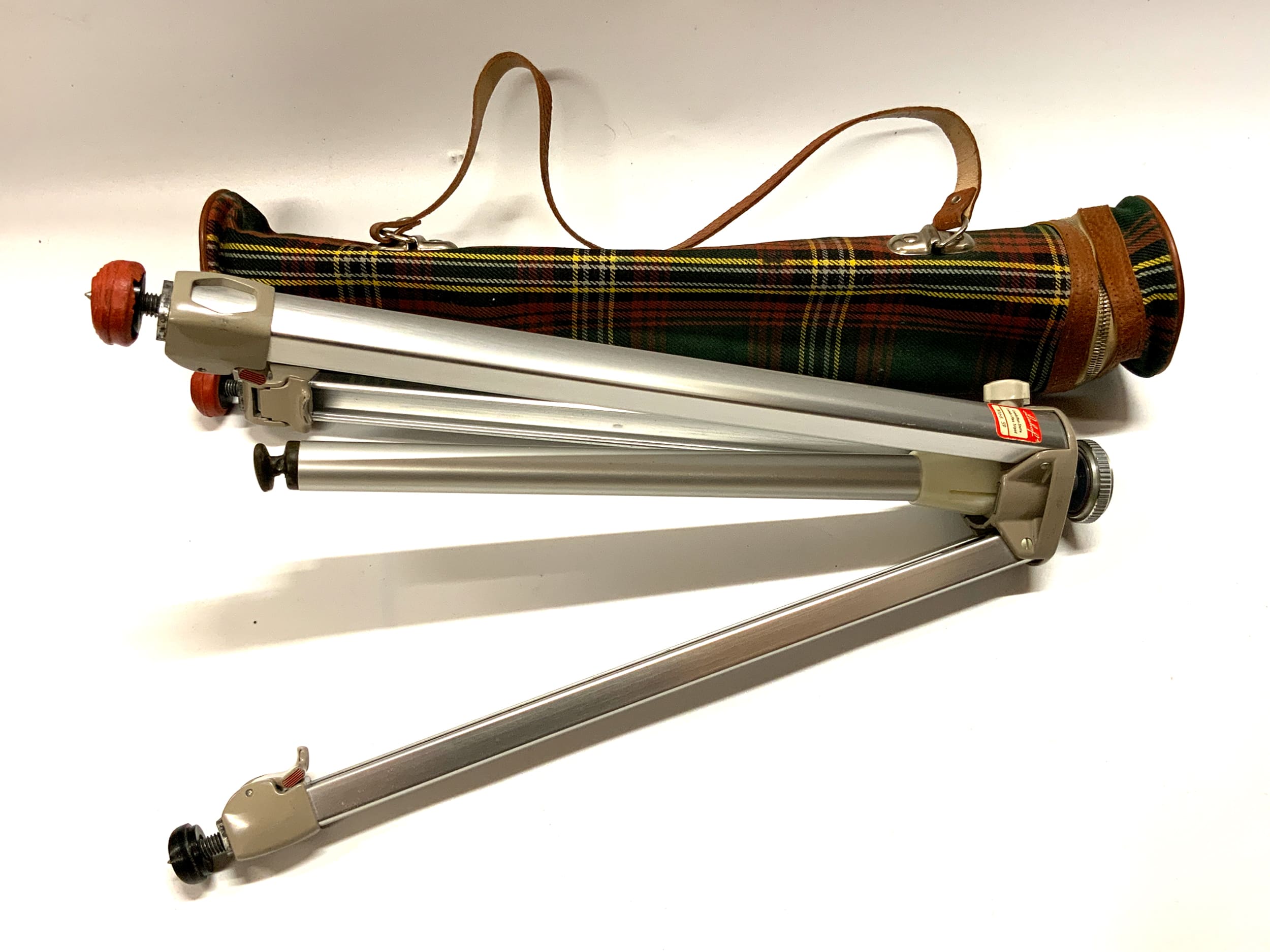 Linhof Mod. 59 Tripod Silver Combiflex Tripod Aluminum Tripod Tripod Photo Tripod