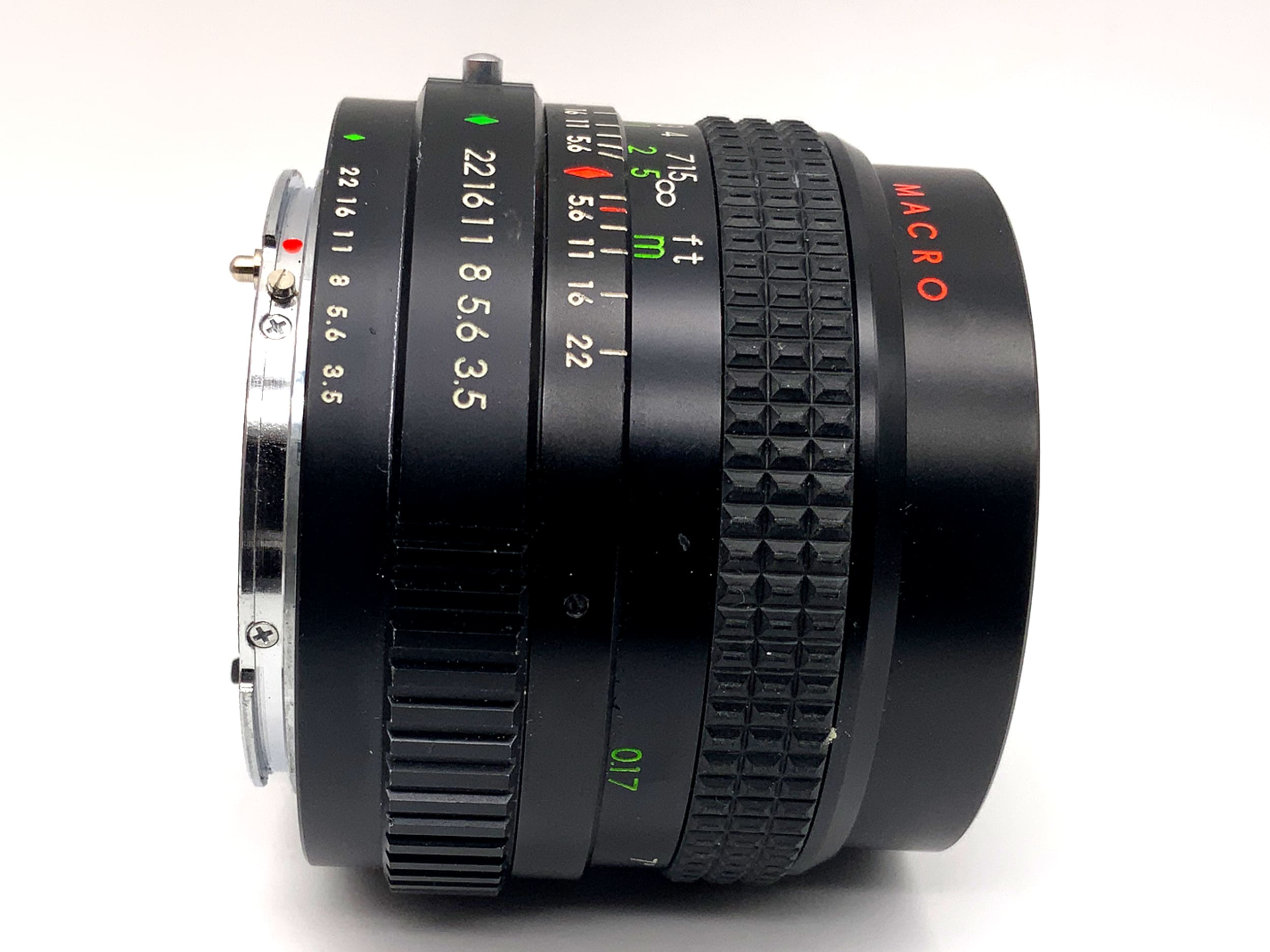 Porst 24mm 1:3.5 lens GMC H WW-Macro XM prime lens (Fujica X)