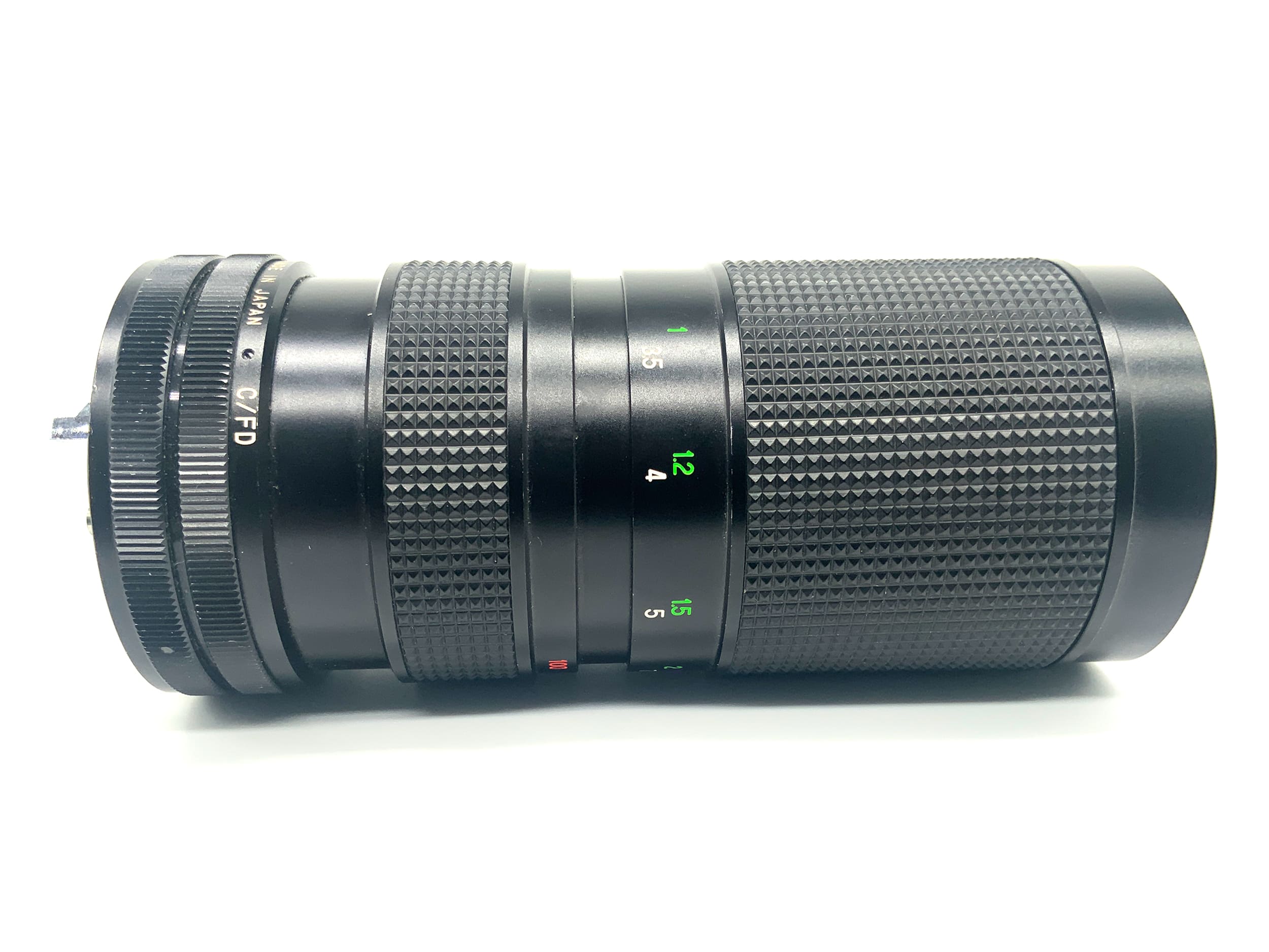 Vivitar Close Focusing Auto Zoom 100-200mm 1:4 Objektiv Zoomobjektiv (Canon FD)