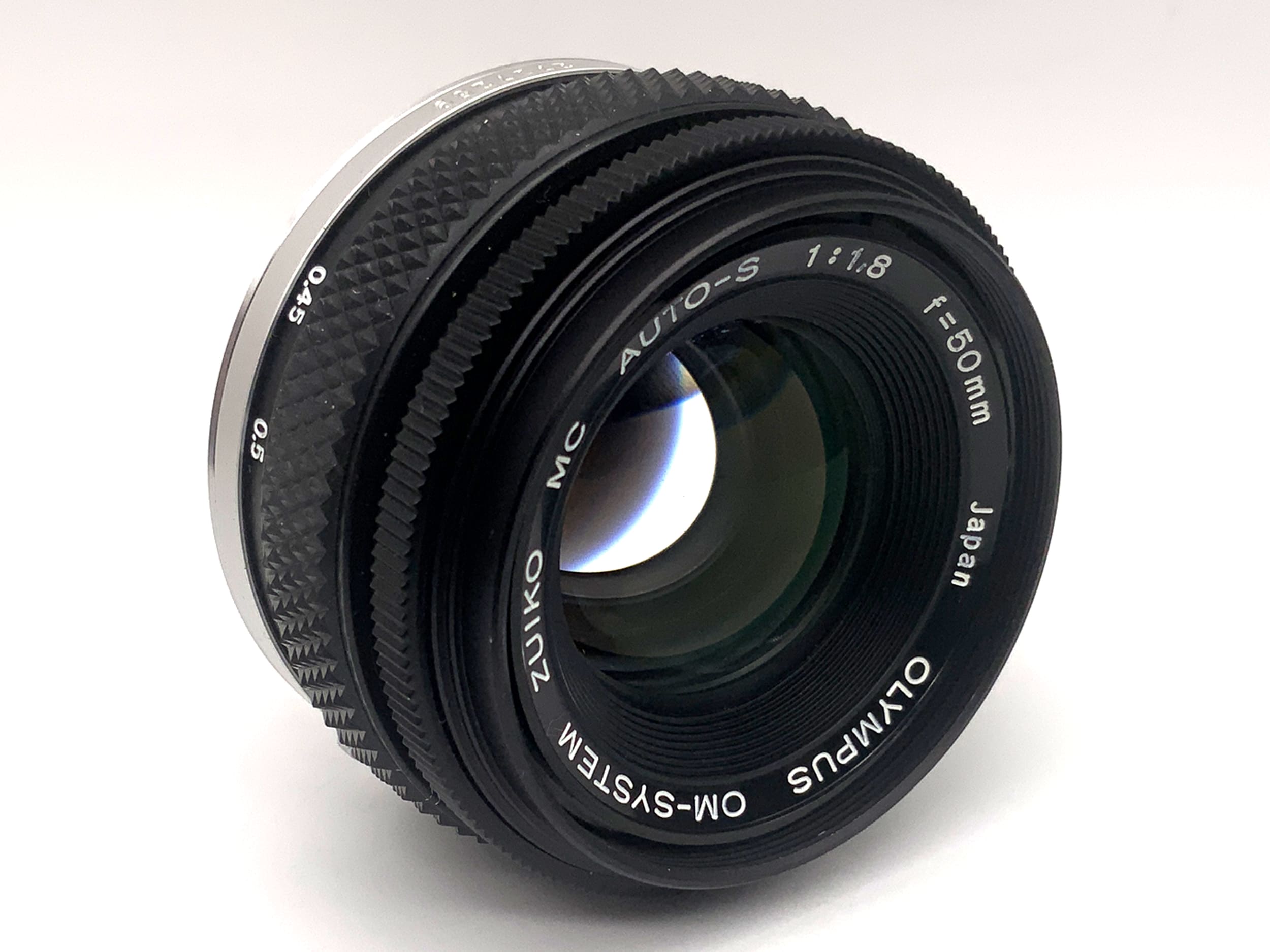 Olympus 50mm 1:1.8 lens OM system Zuiko MC Auto-S (Olympus OM)