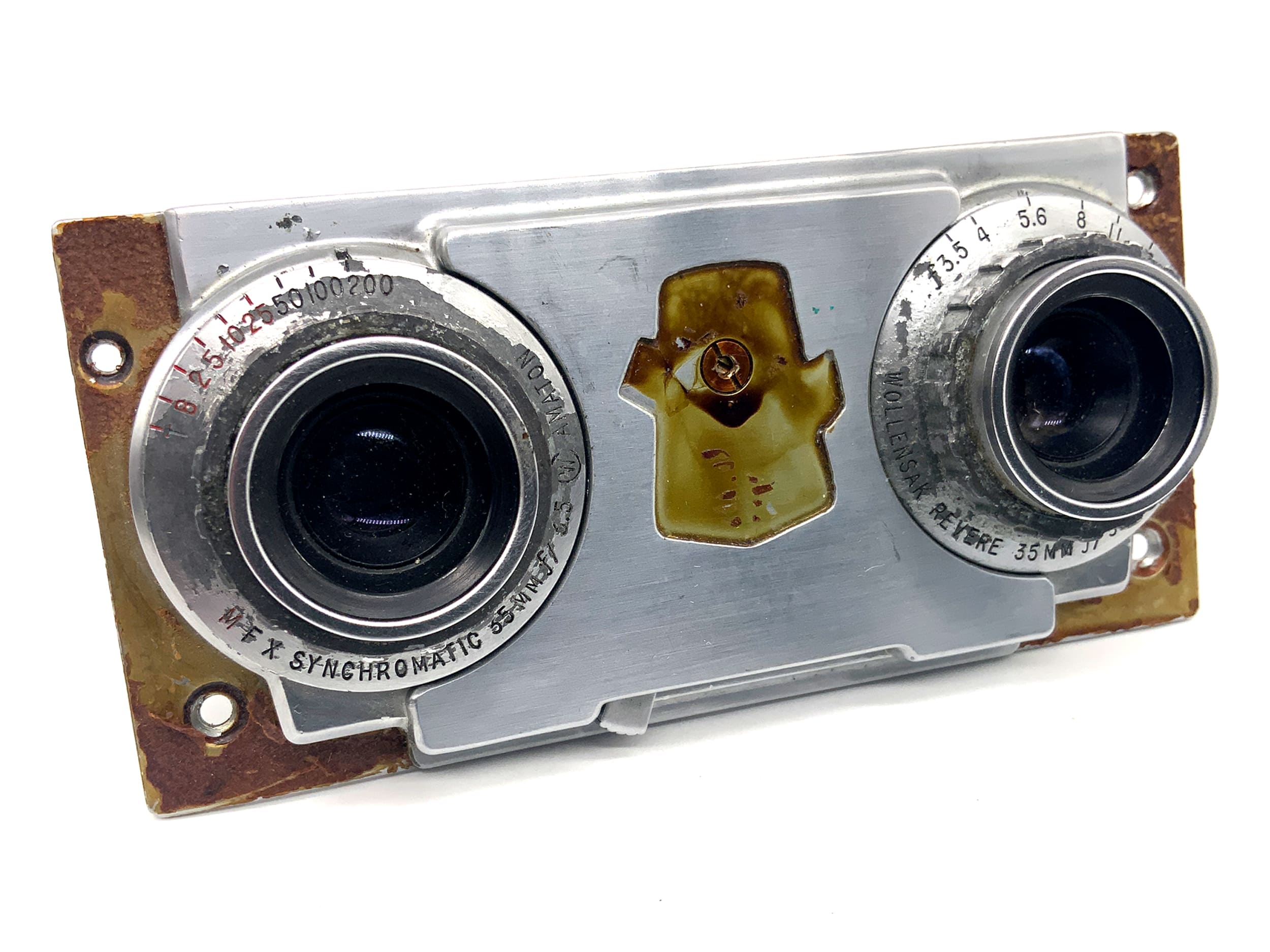Revere für Stereo 33 Wollensak 35mm 1:3.5 Objektiv Festbrennweite ( )