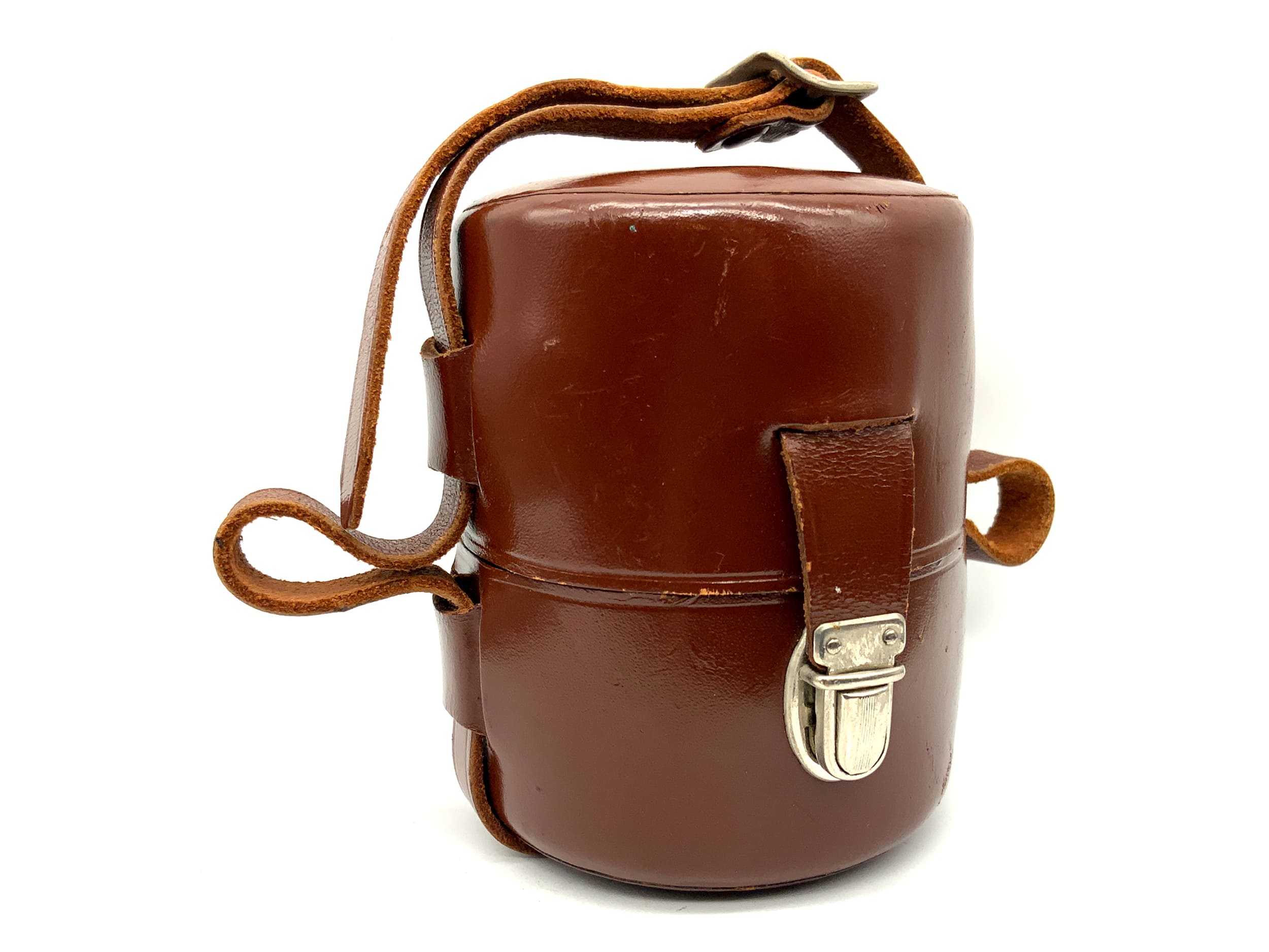 Zeiss Ikon 20.7753 brown leather case hardcase camera bag