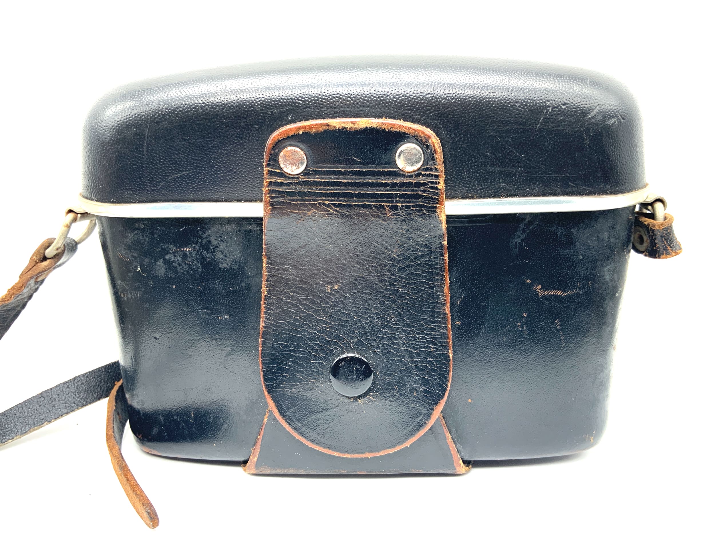 Agfa 6114 Ready Case, Black Leather, Camera Bag