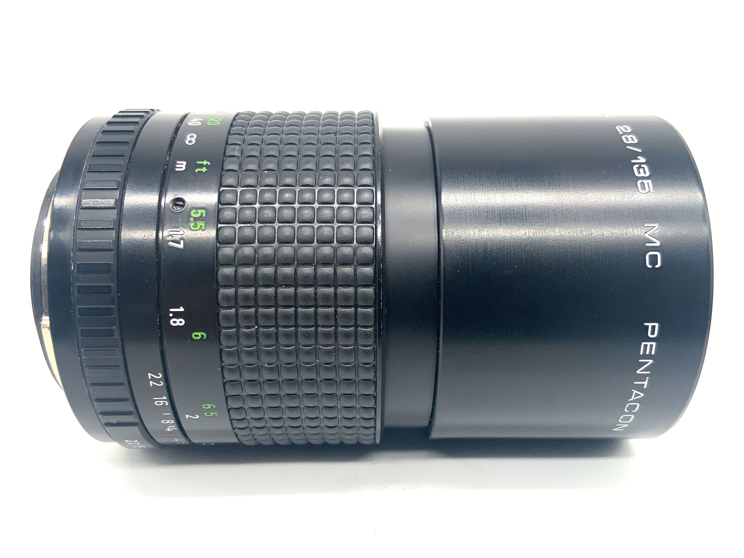 Pentacon Prakticar MC 135mm 1:2.8 Objektiv Festbrennweite (Praktica B) Nebel!