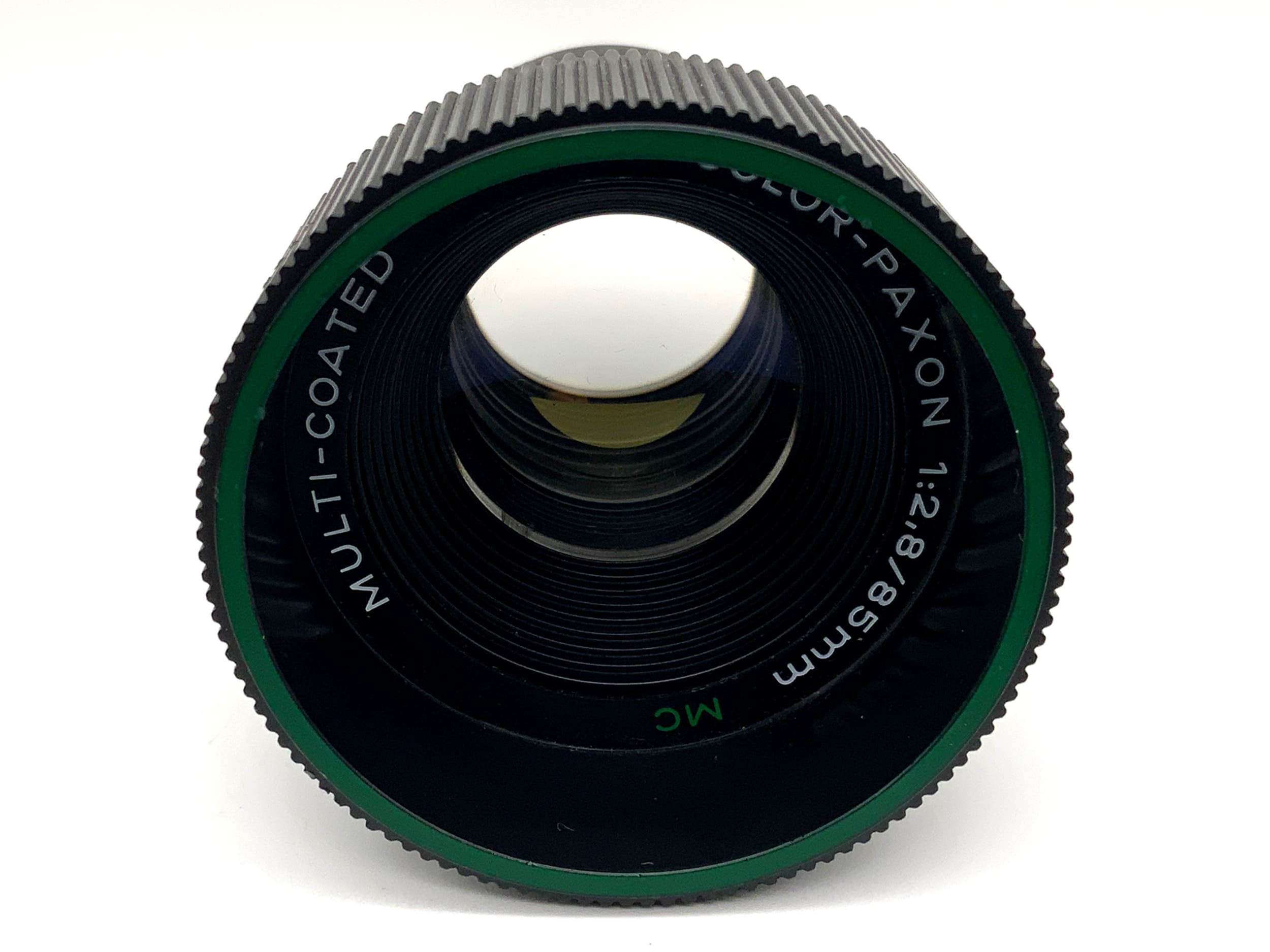 Braun 85mm 1:2.8 projector lens MC Multi-Coated Color-Paxon (helical thread)