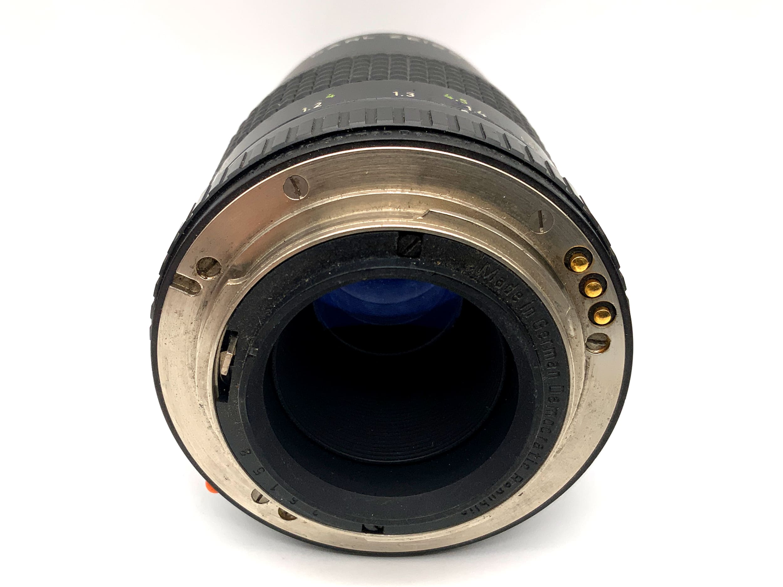 Carl Zeiss 135mm 1:3.5 lens Jena Prakticar MC prime lens (Praktica B)