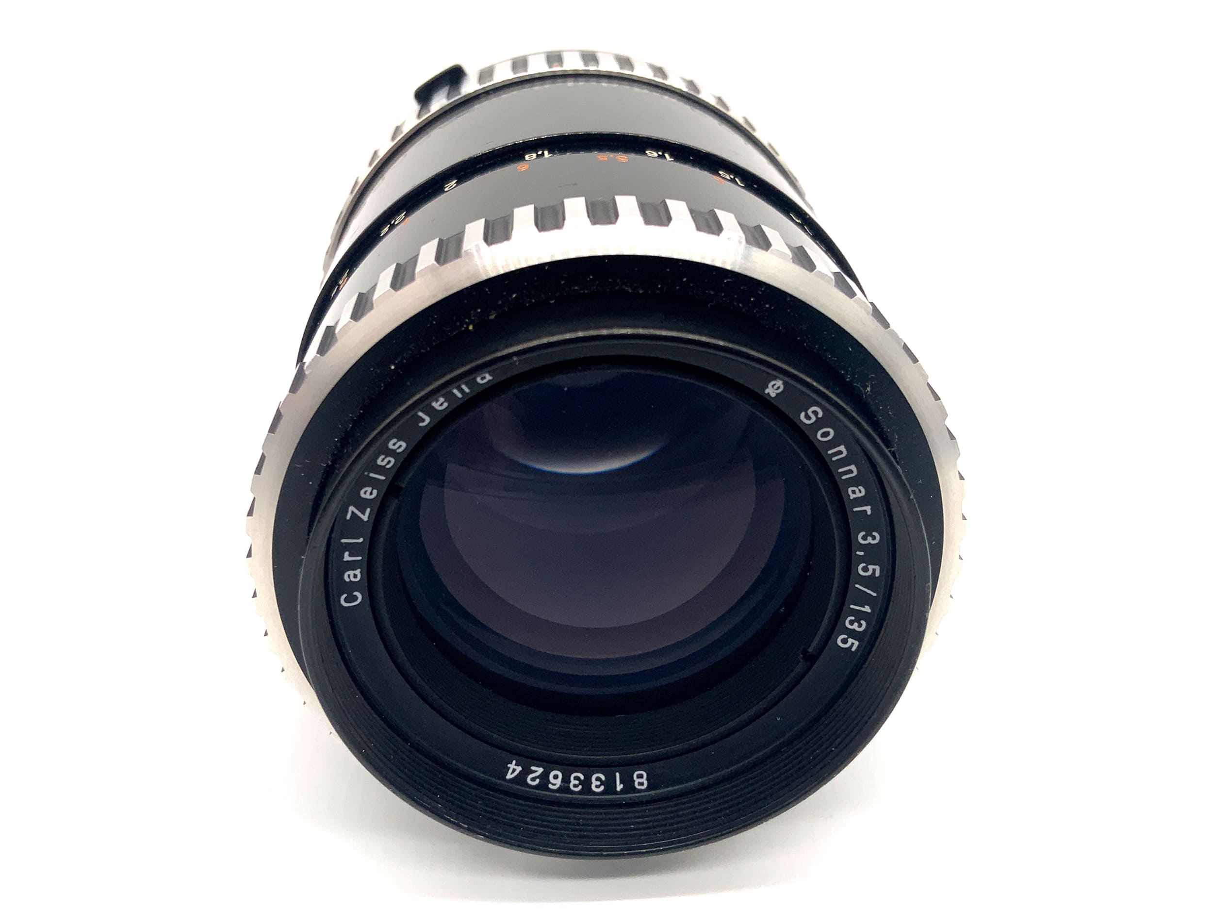 Carl Zeiss Jena Q1 Sonnar 135mm 1:3.5 Objektiv Zebra Festbrennweite (M42)