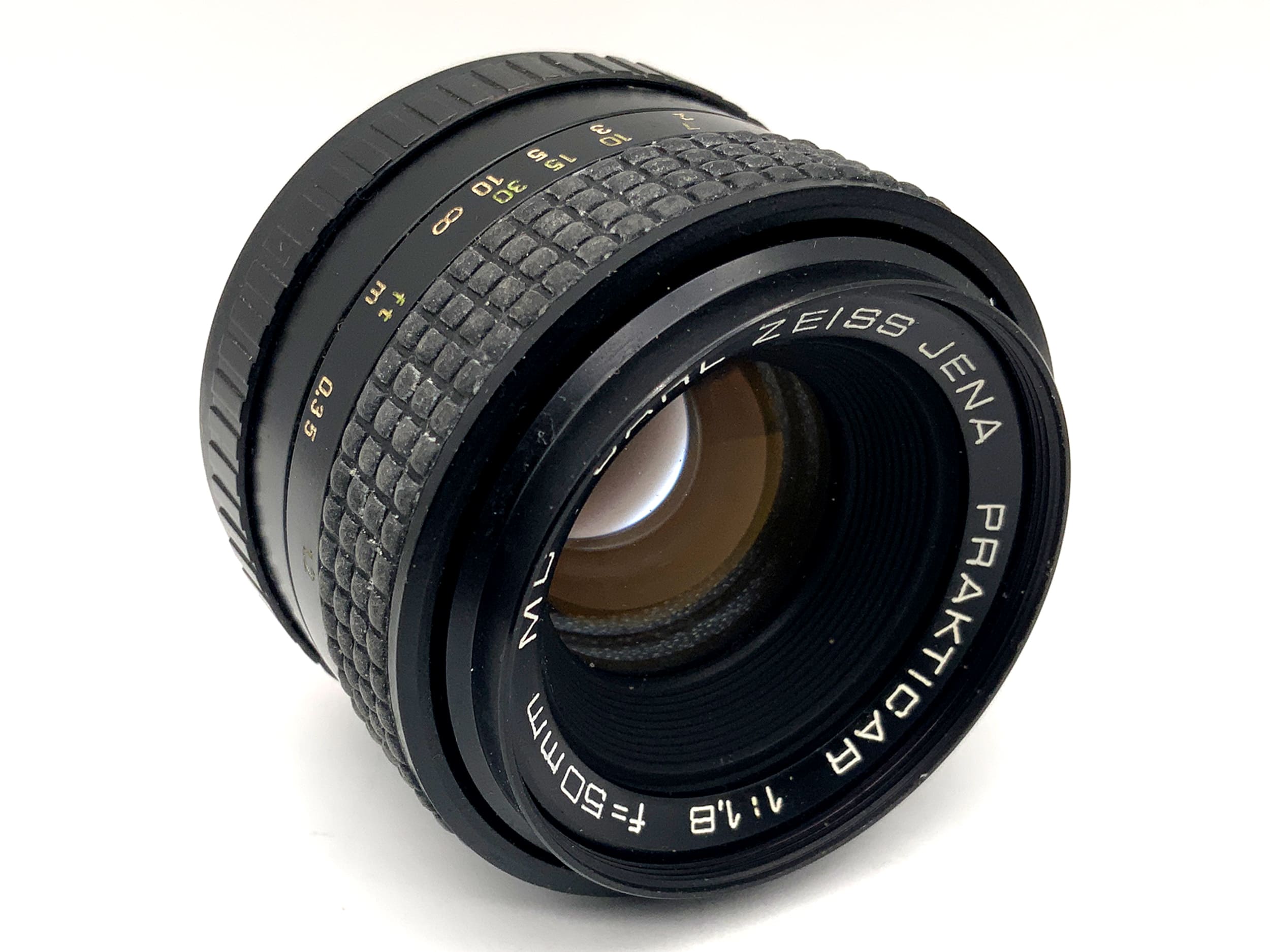 Carl Zeiss 50mm 1:1.8 lens Prakticar MC prime lens (Praktica B)