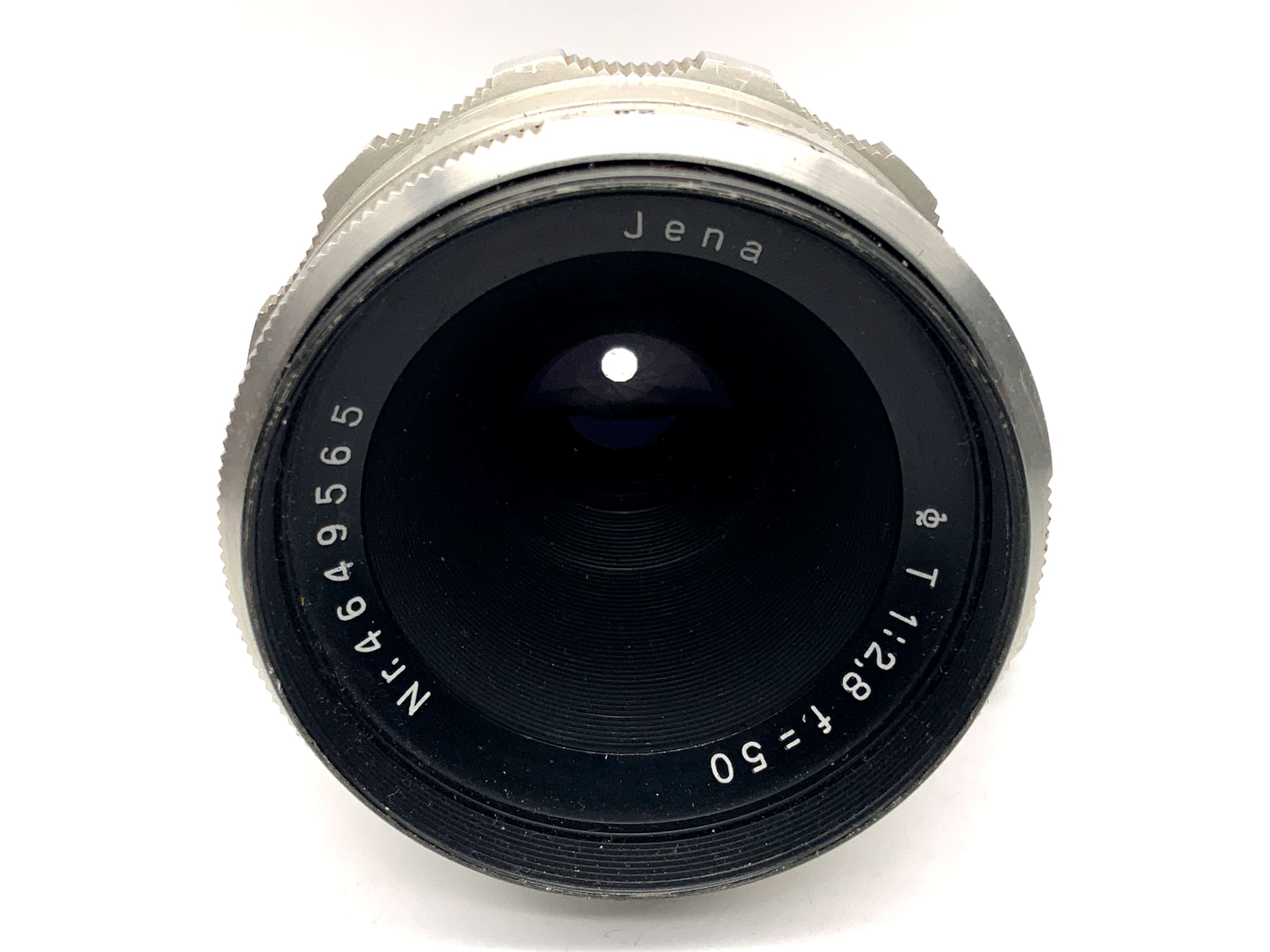 Carl Zeiss 50mm 1:2.8 Tessar lens from Jena, prime lens (Exa)