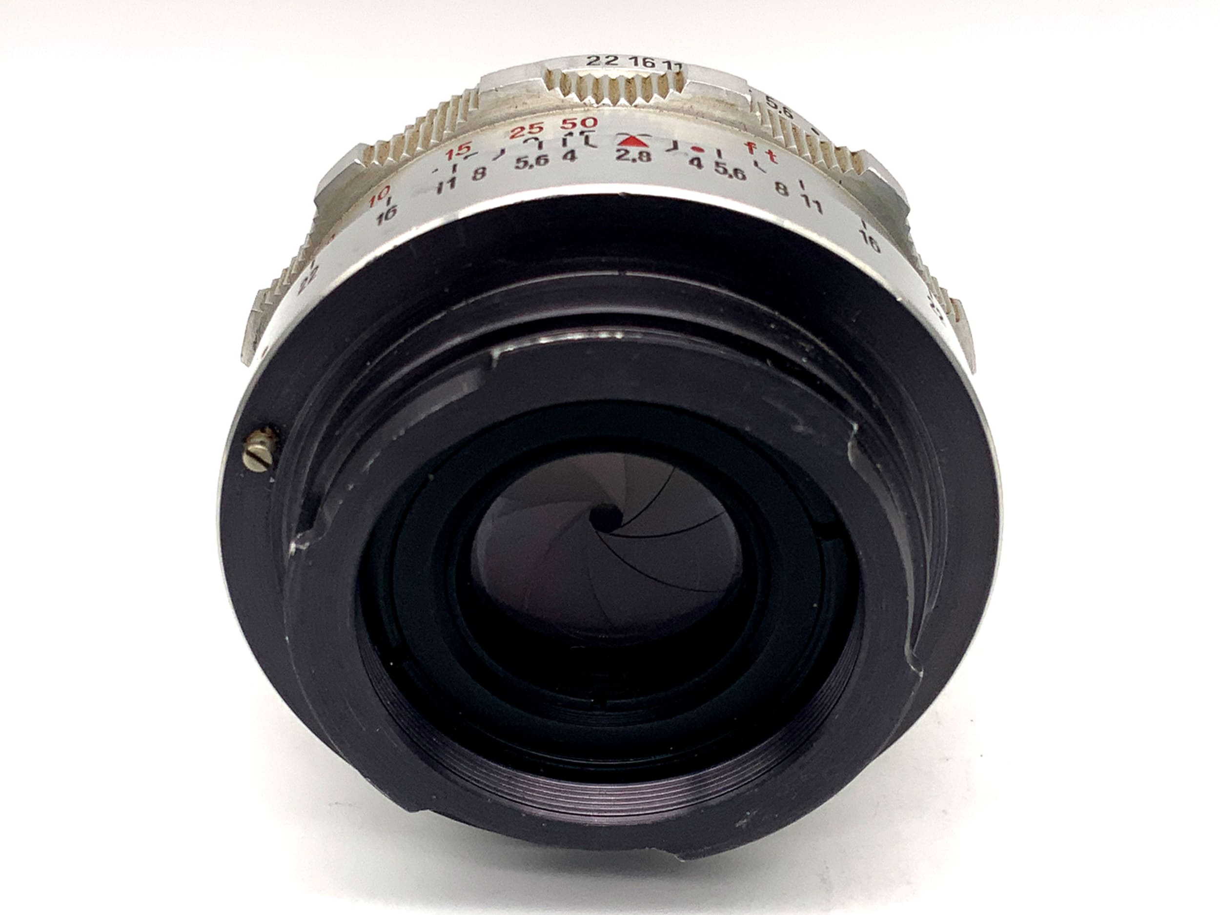 Carl Zeiss 50mm 1:2.8 Tessar prime lens (Exa)