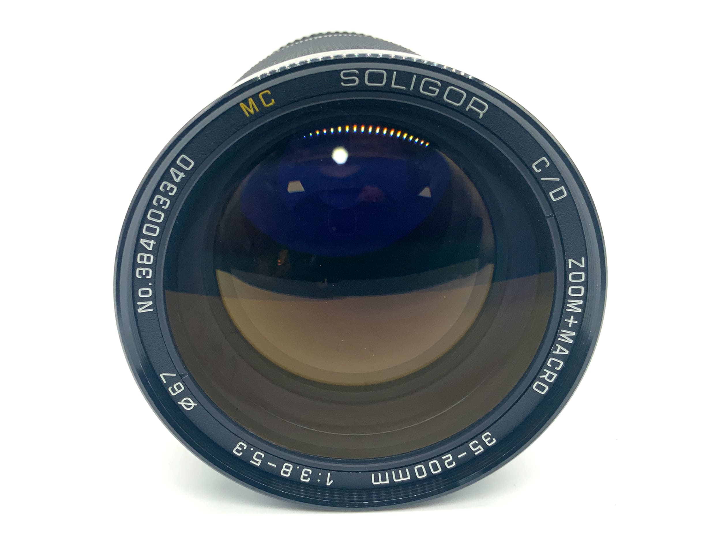 Soligor MC Zoom Macro C/D 35-200mm 1:3.8-5.3 Zoomobjektiv (Minolta MD) Pilz!