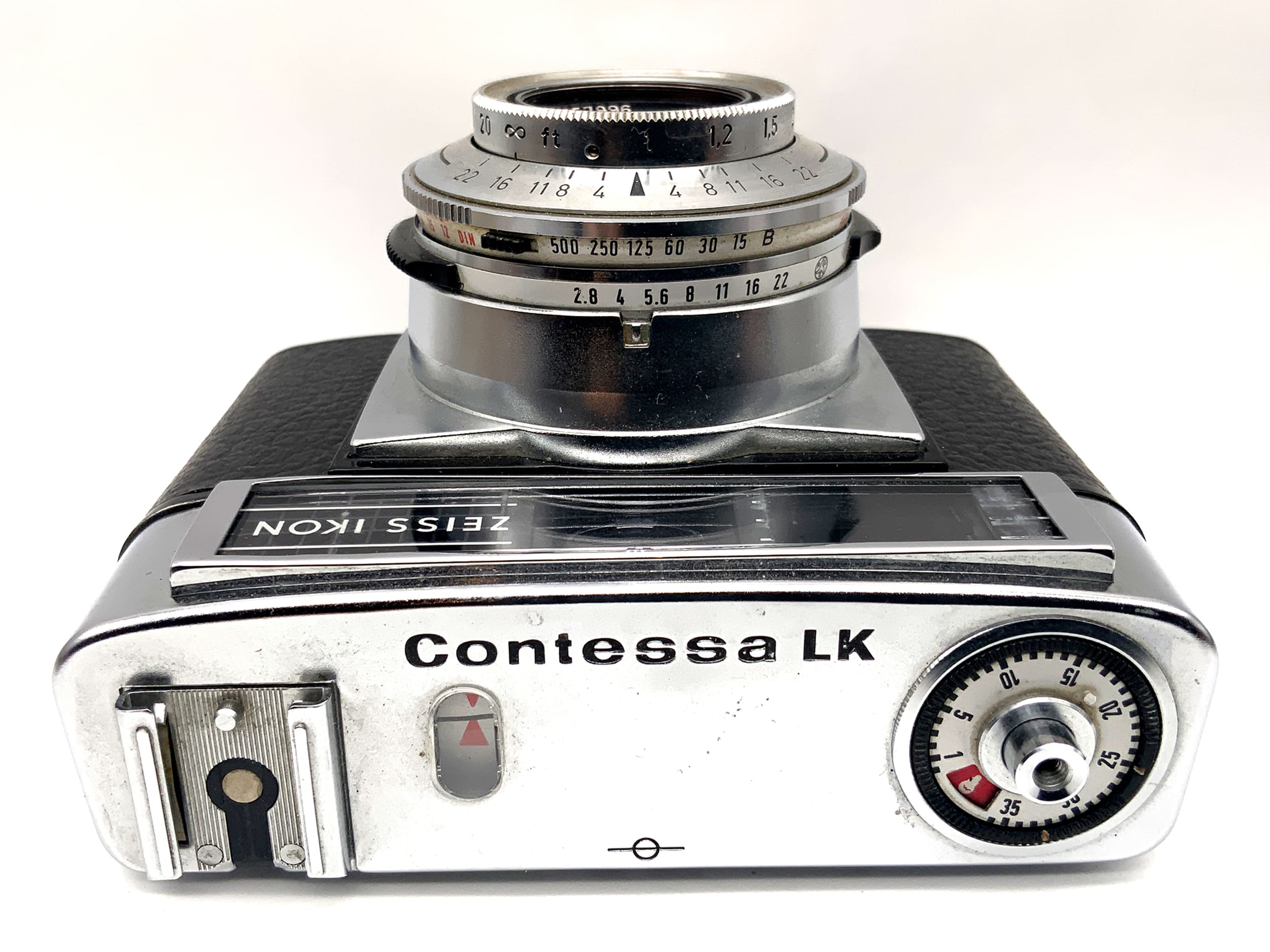 Zeiss Ikon Contessa LK viewfinder camera Tessar 2.8/50mm Prontor 500 LK analog camera