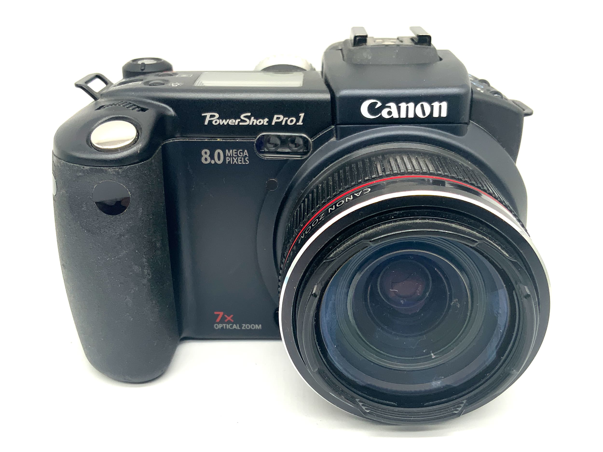 Canon PowerShot Pro1 Bridgekamera mit 7.2-50.8 1:2.4-3.5 Bleibt aus