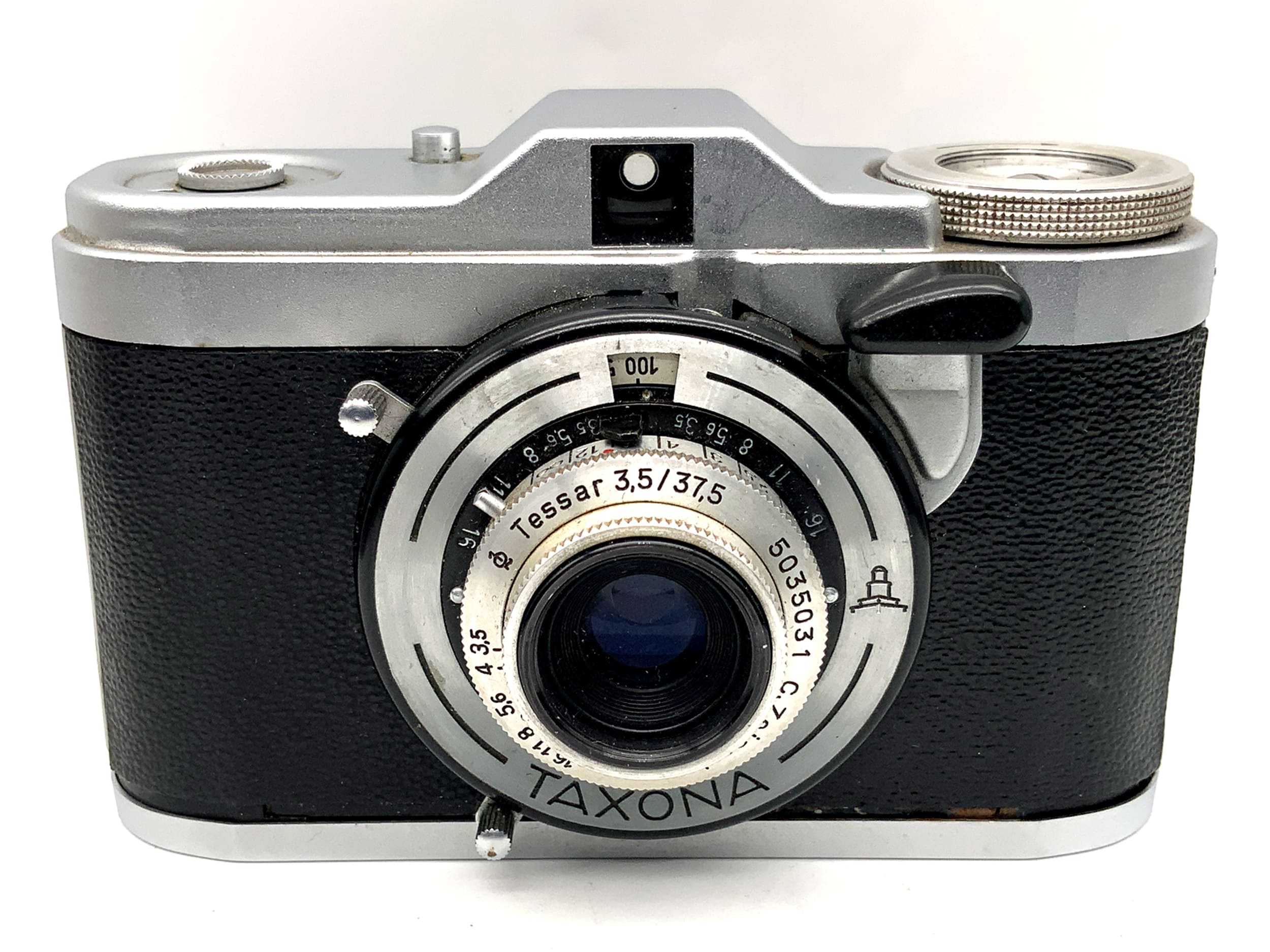 Veb Zeiss Ikon Taxona viewfinder camera with Carl Zeiss Tessar 3.5/37.5mm analog camera