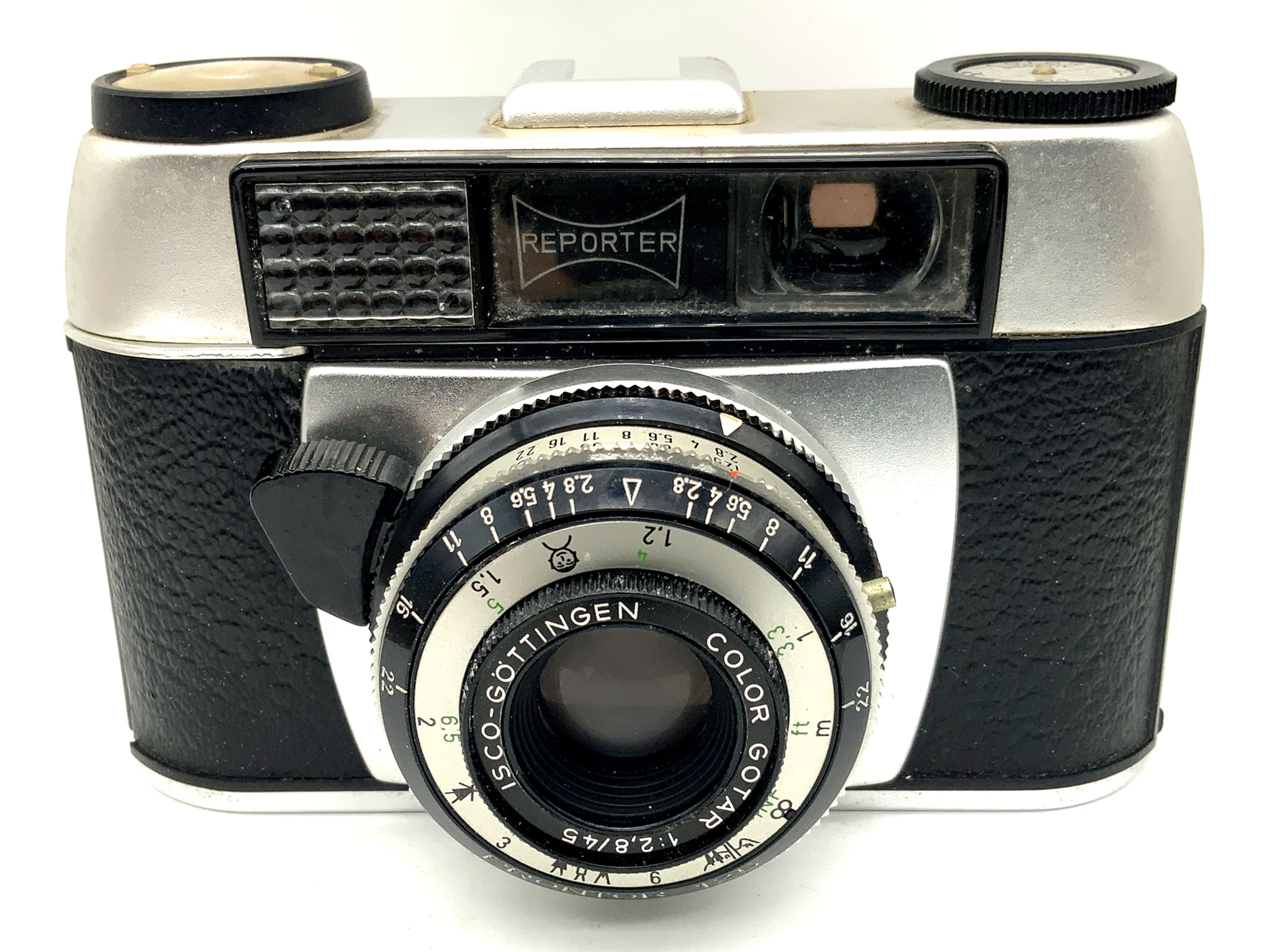 Reporter Prontor 125 viewfinder camera with Color Gotar 1:2.8/45mm analog camera