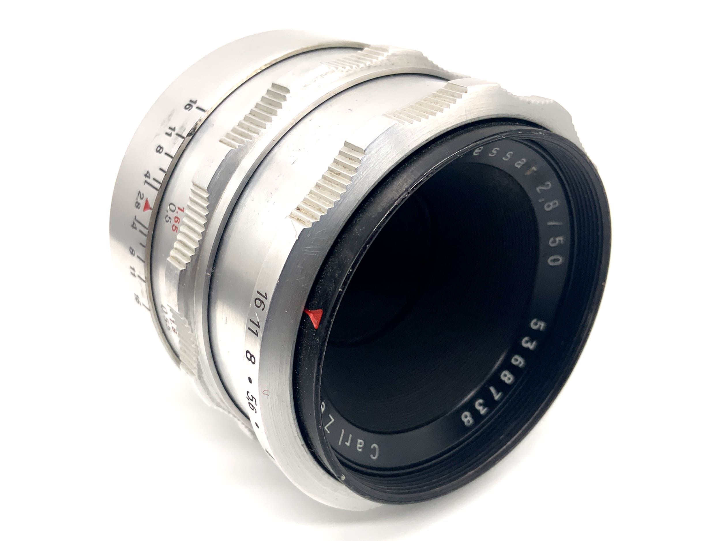 Carl Zeiss Jena Q1 Tessar 8 Blades Automatic 50mm 1:2,8 Objektiv (M42) Nebel!