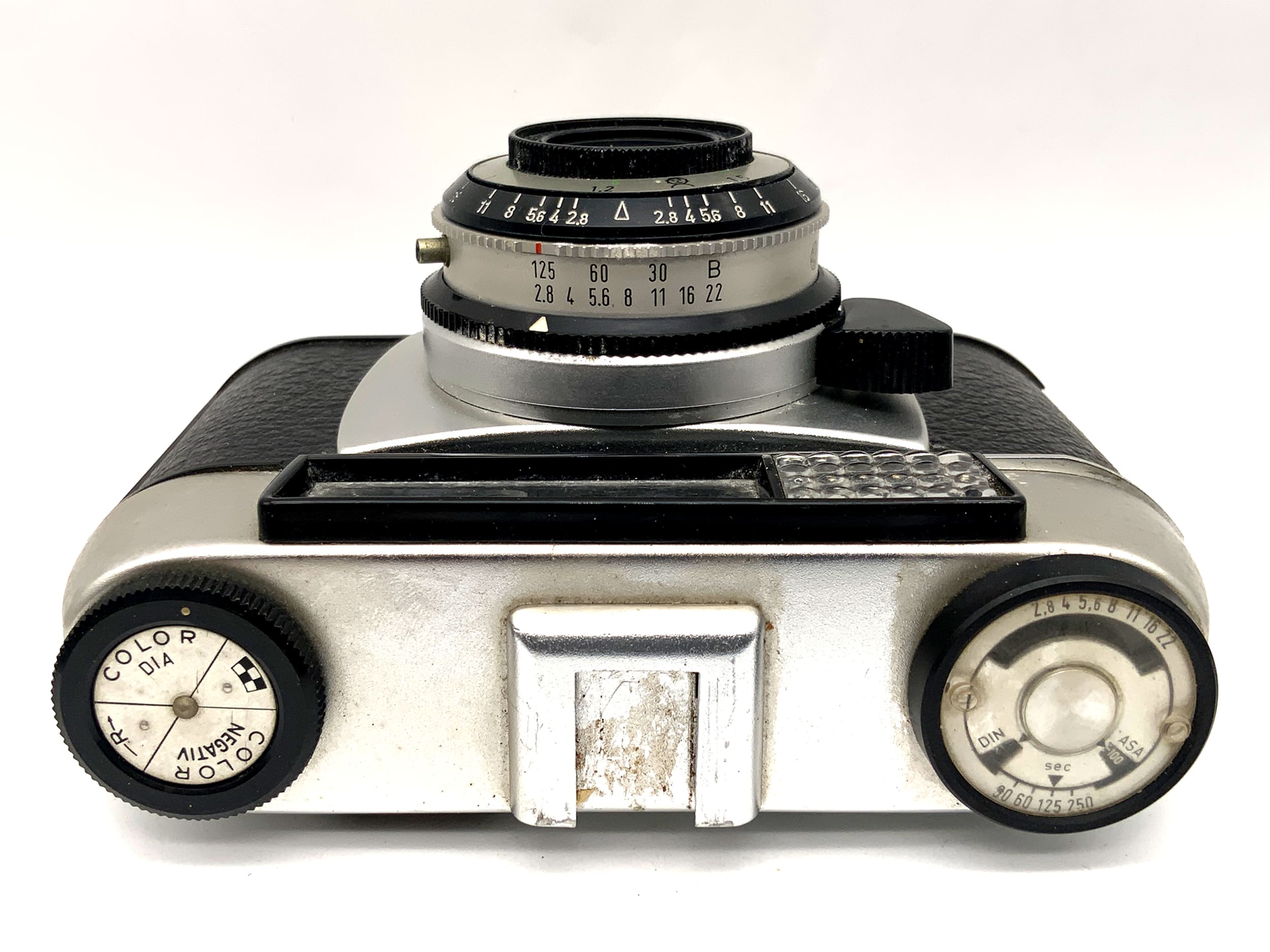Reporter Prontor 125 viewfinder camera with Color Gotar 1:2.8/45mm analog camera