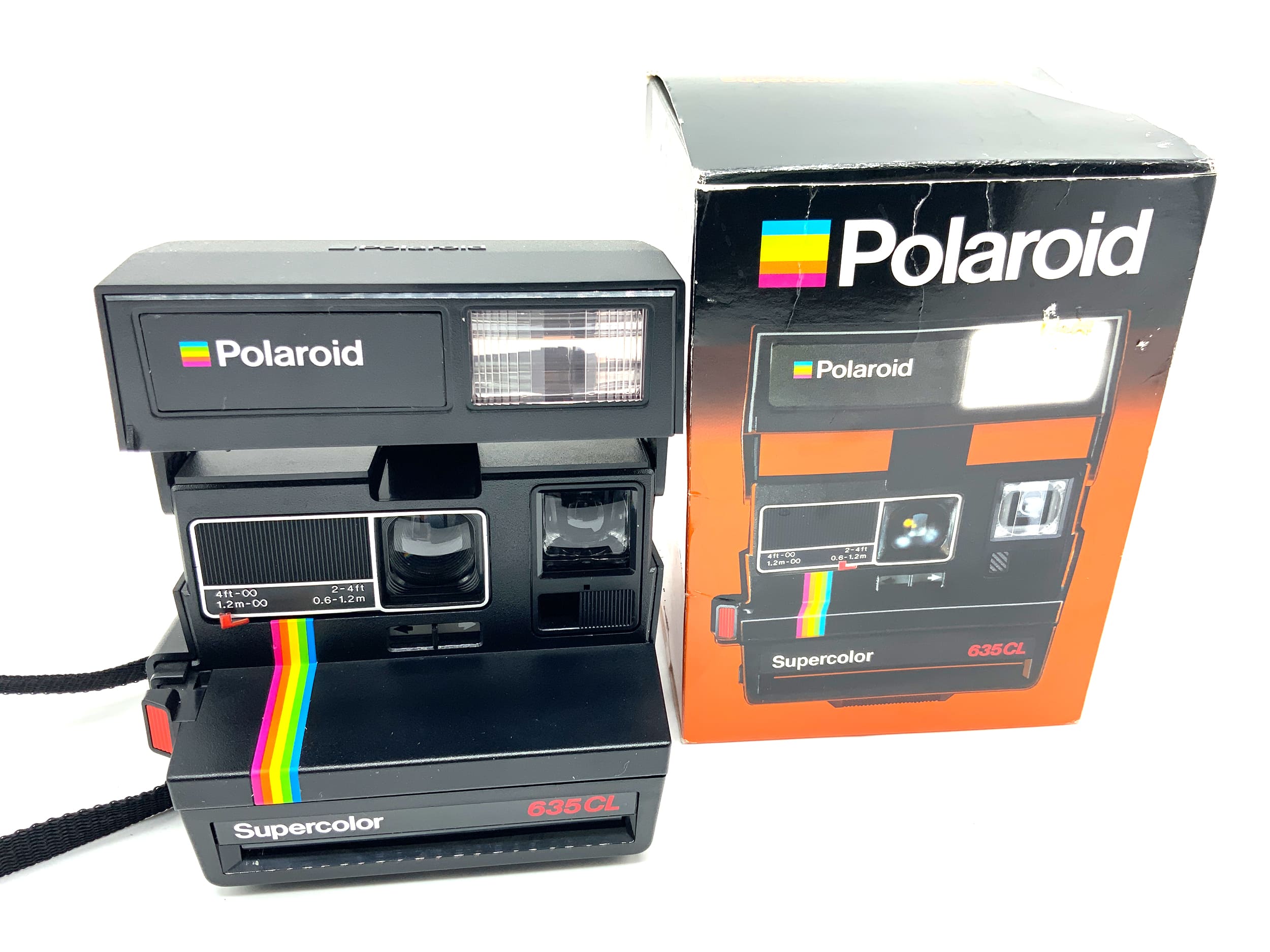 Polaroid Supercolor 635 CL Sofortbildkamera Instantkamera Camera in OVP 600 Film
