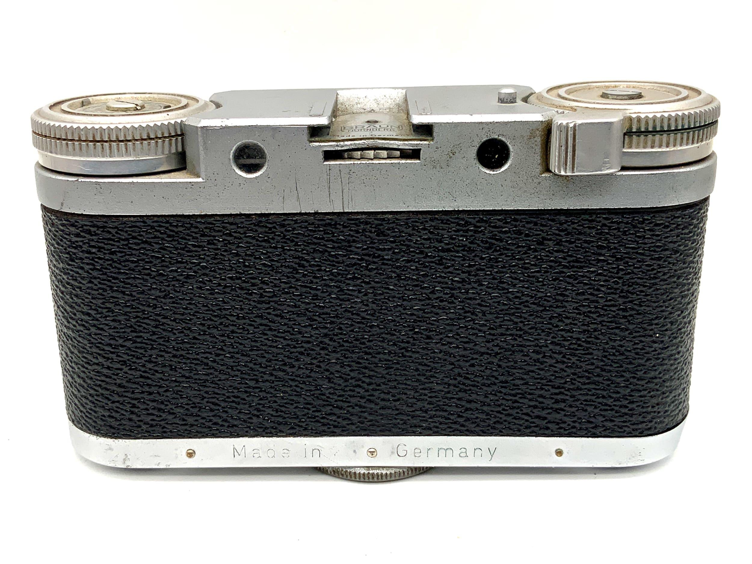 Braun Paxette viewfinder camera, Steinheil Cassar 1:2.8/45mm VL Prontor-S analog camera