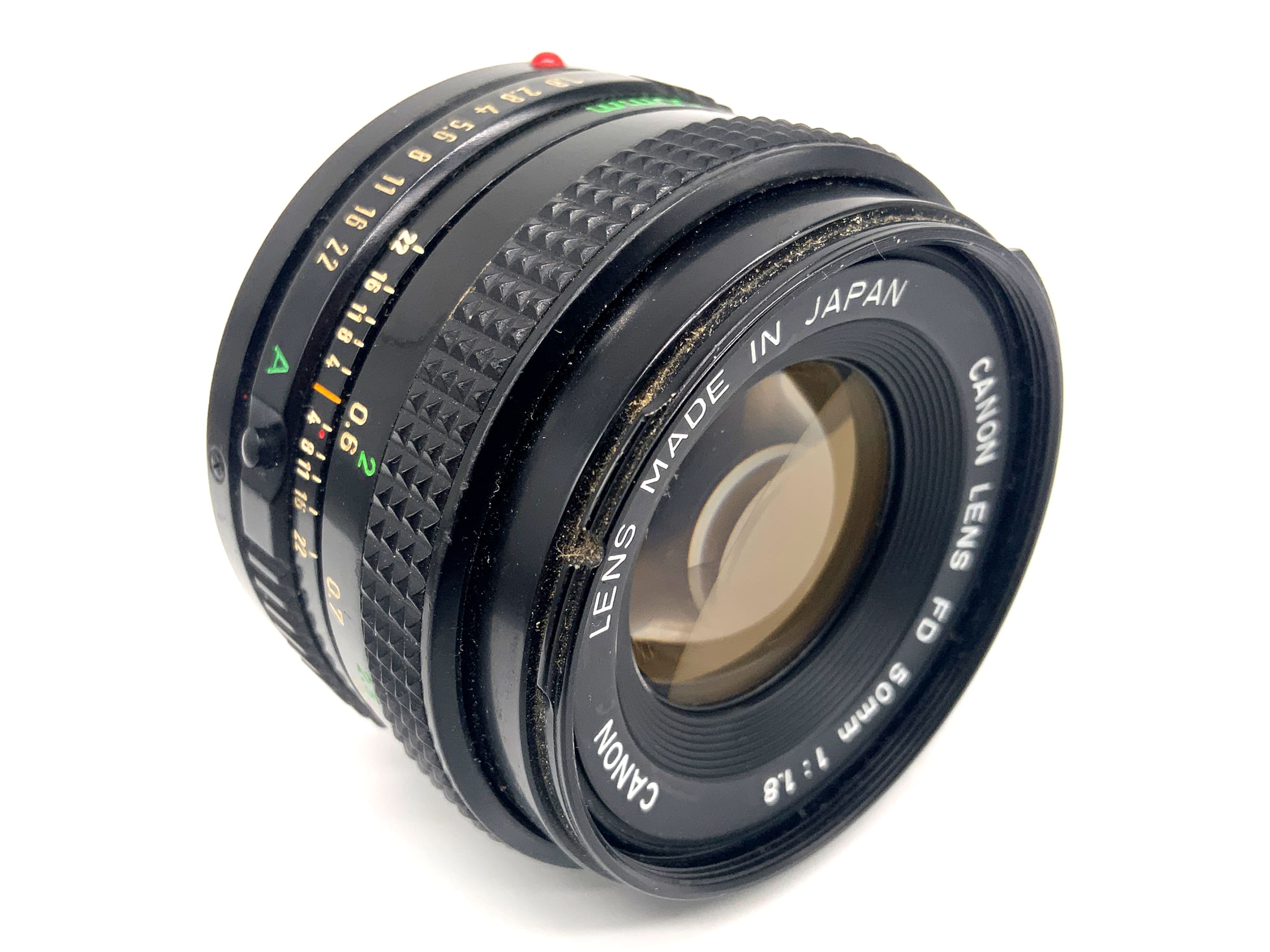 Canon Lens FD 50mm 1:1.8 Objektiv Festbrennweite (Canon FD) Pilz!