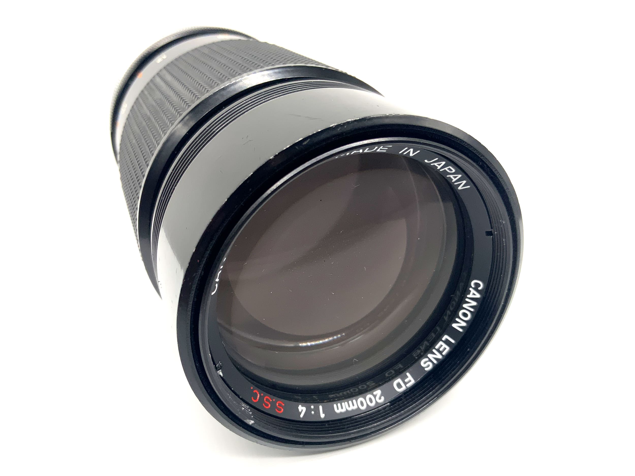 Canon Lens FD S.S.C. 200mm 1:4 Objektiv Festbrennweite (Canon FD) Nebel!