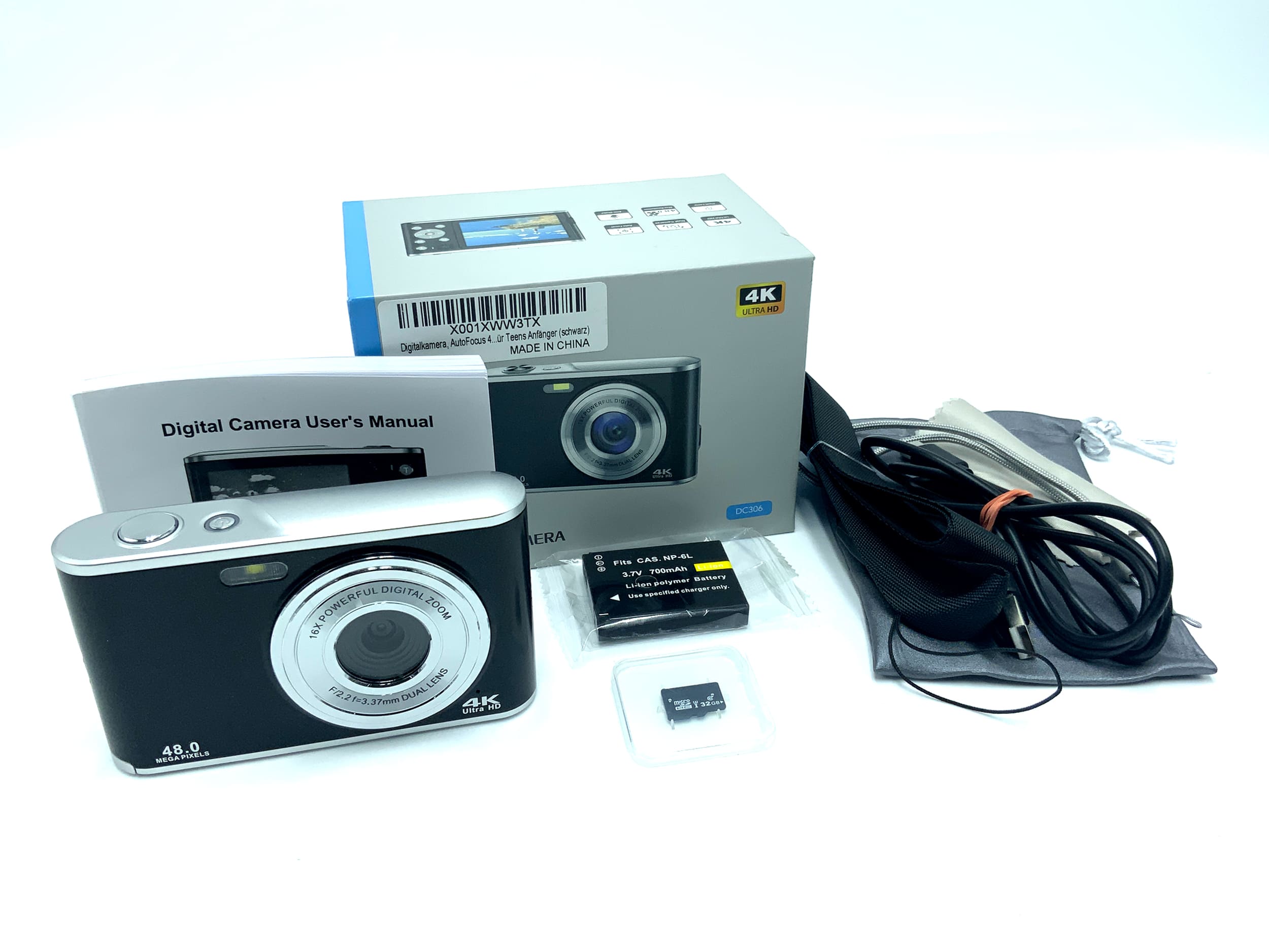 Sonida Digital Powerful Digital Digitale Kompaktkamera mit 2.2 3.37