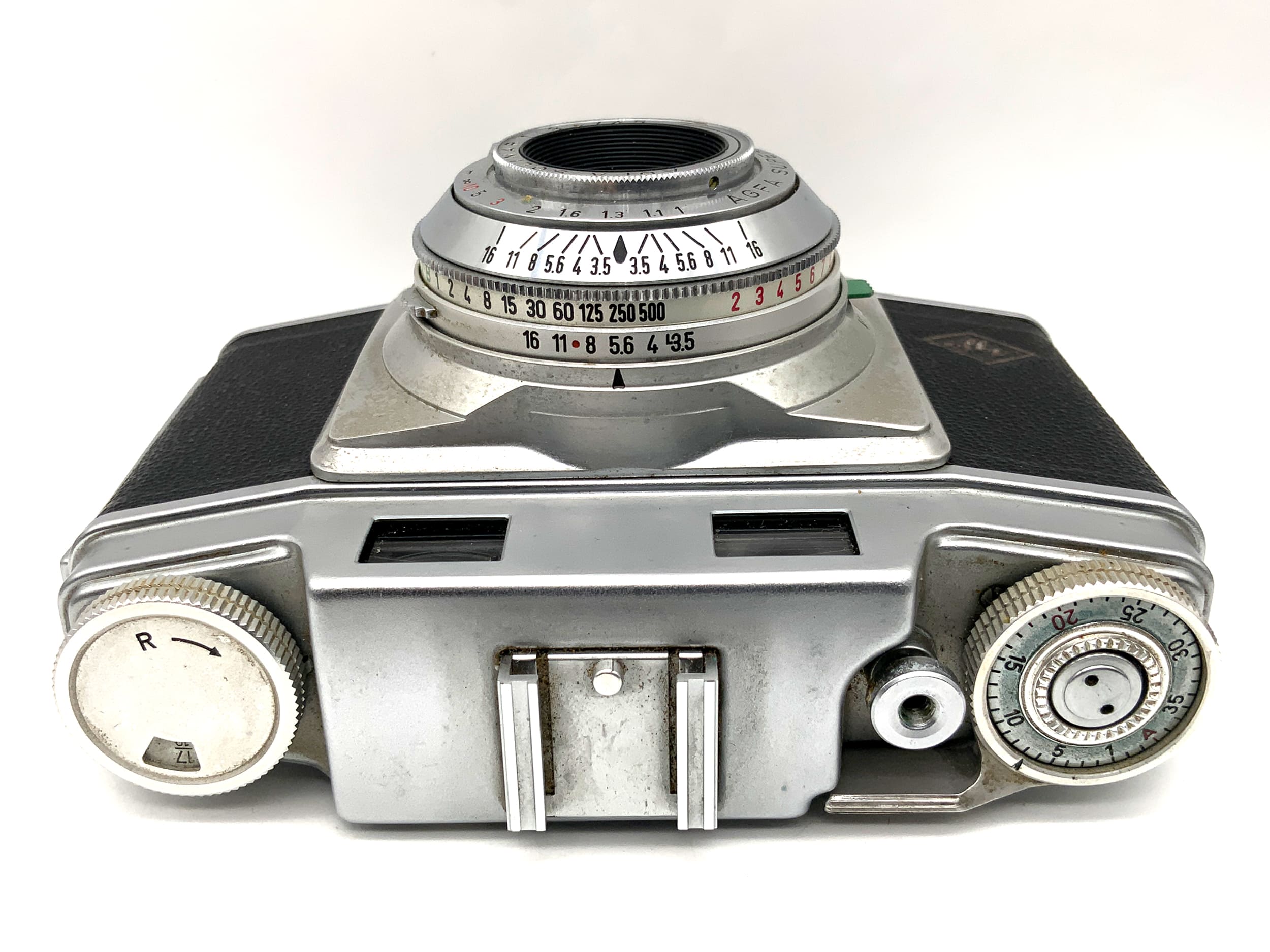Agfa Super Silette viewfinder camera Solinar 1:3.5/45mm Synchro-Compur analog camera