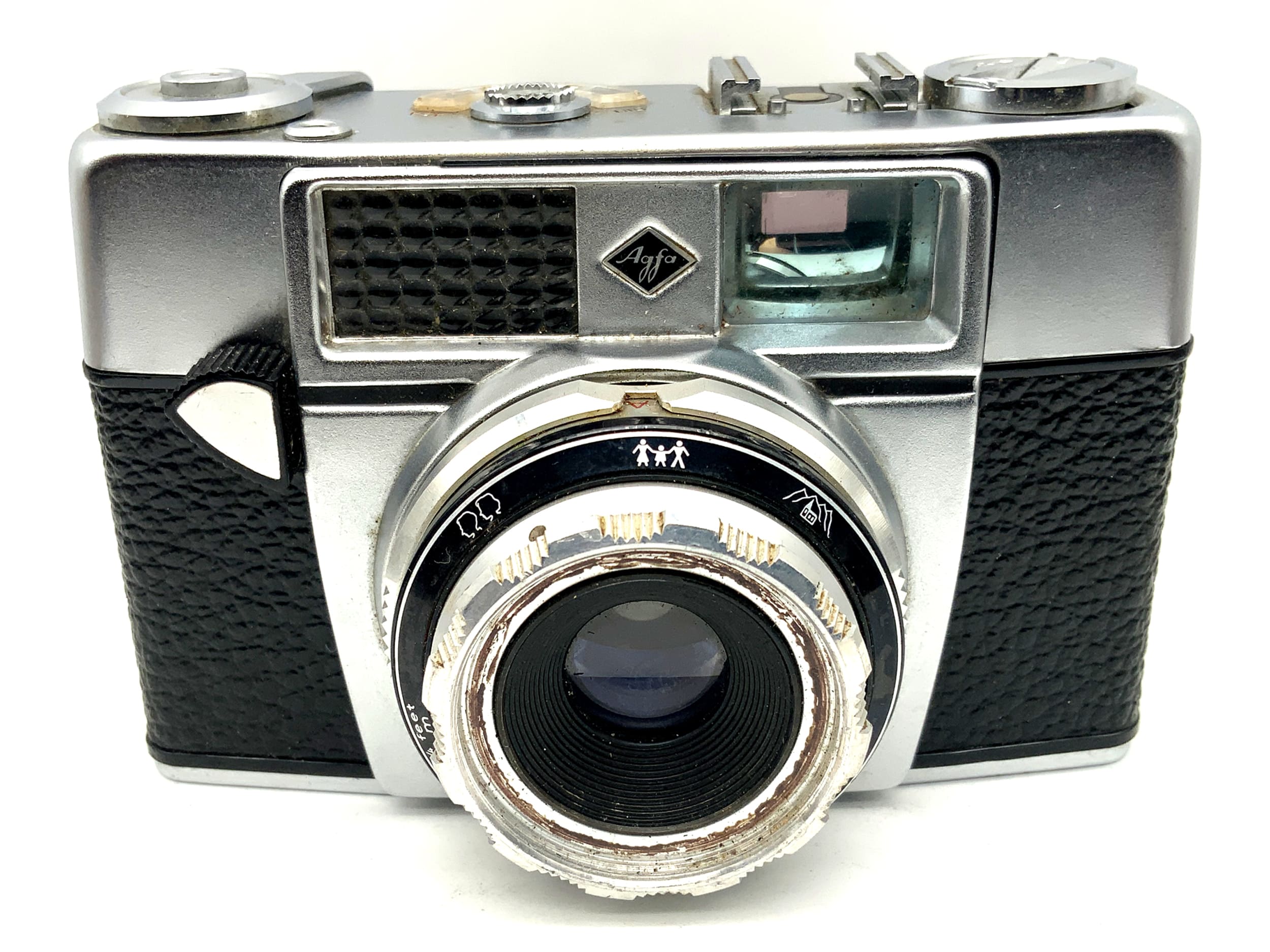 Agfa Optima Ia viewfinder camera with Color-Agnar 1:2.8/45mm analog camera