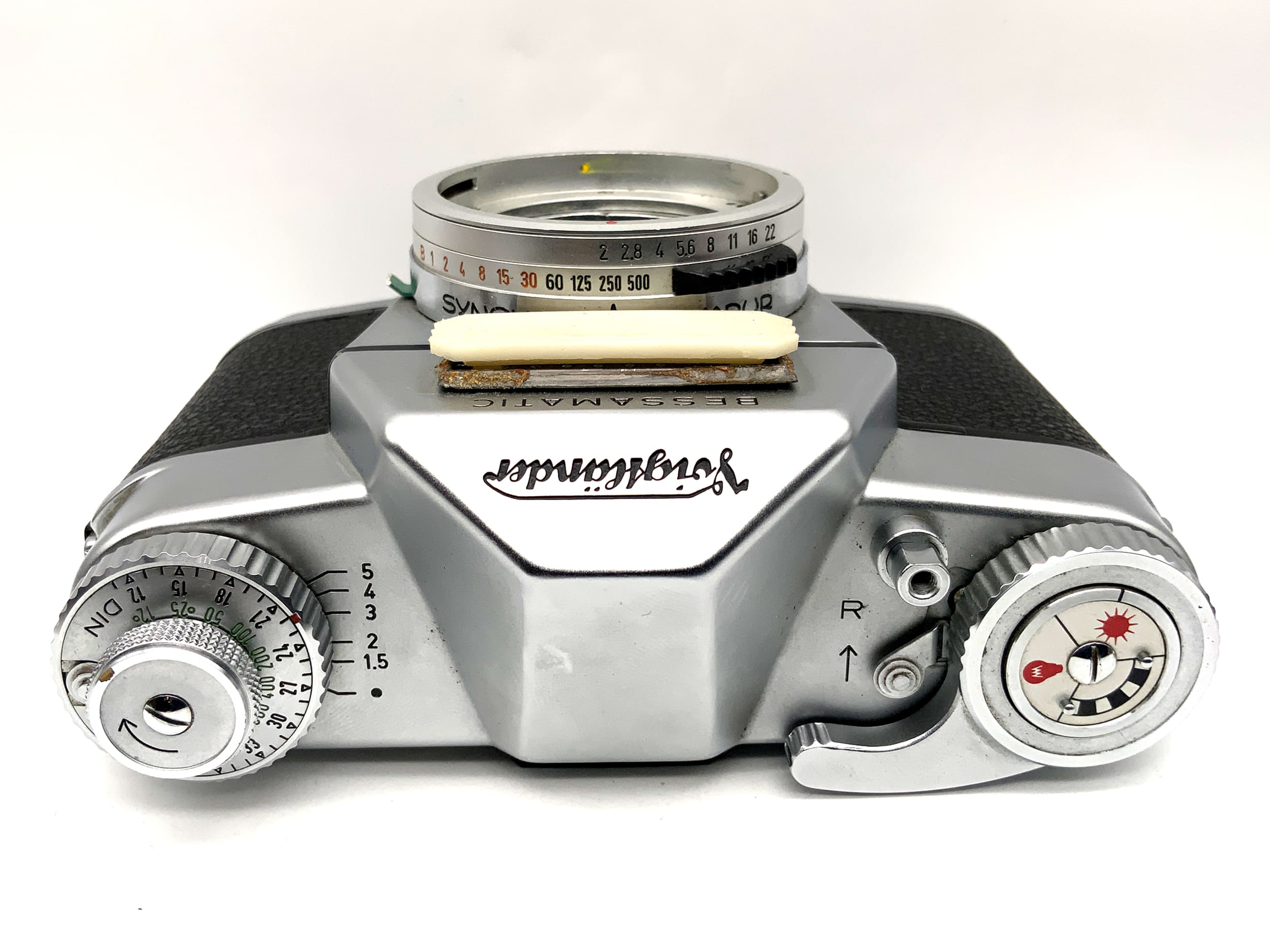 Voigtländer Bessamatic SLR! Light meter defective! 35mm SLR analog
