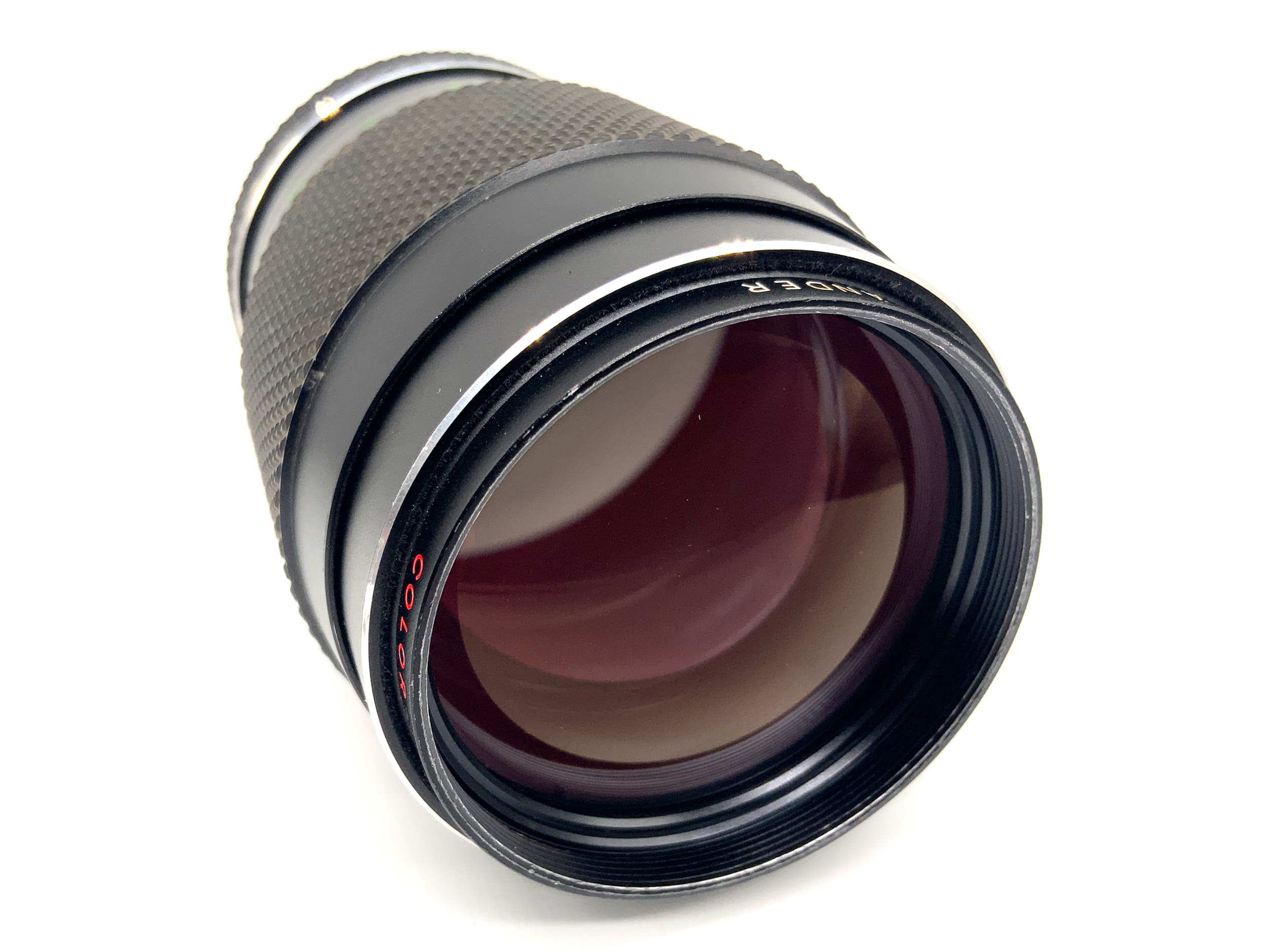 Voigtländer Color Dynarex AR 135mm 1:2.8 Objektiv (Rollei QBM) Text lesen!