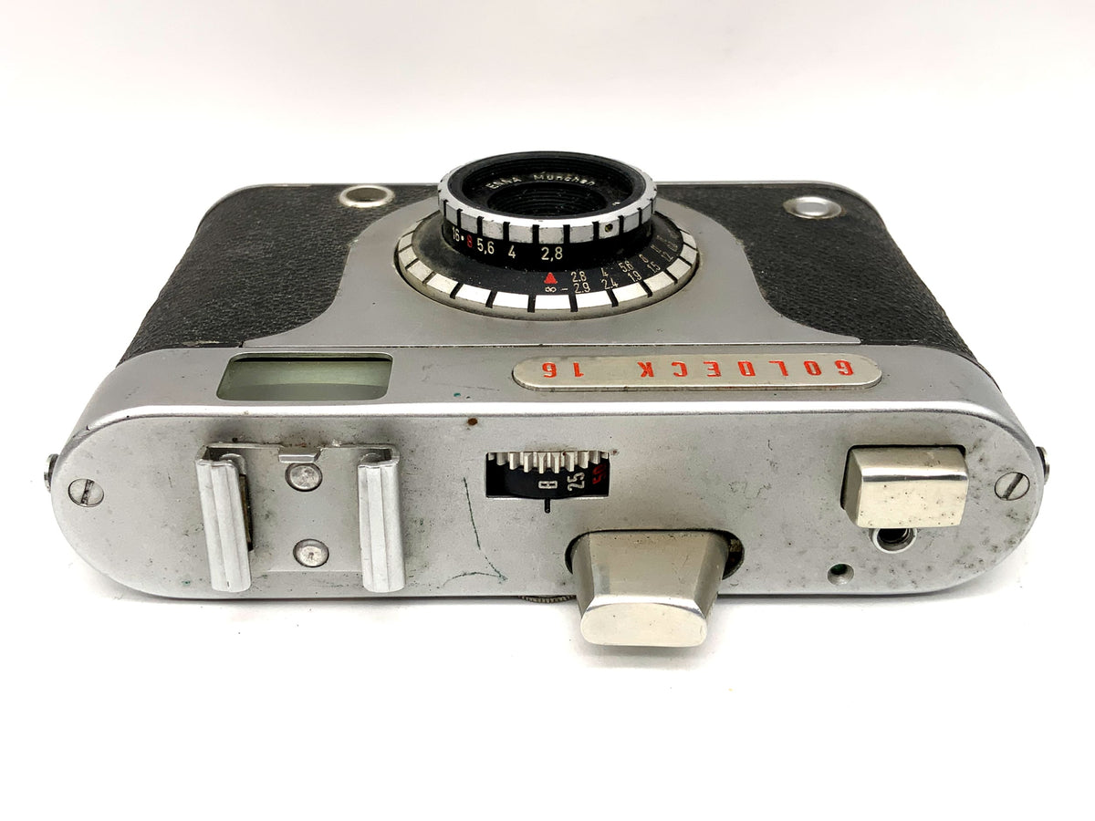 Goldammer Goldeck 16 viewfinder camera with Enna Color-Ennit 1:2.8/20mm analog camera
