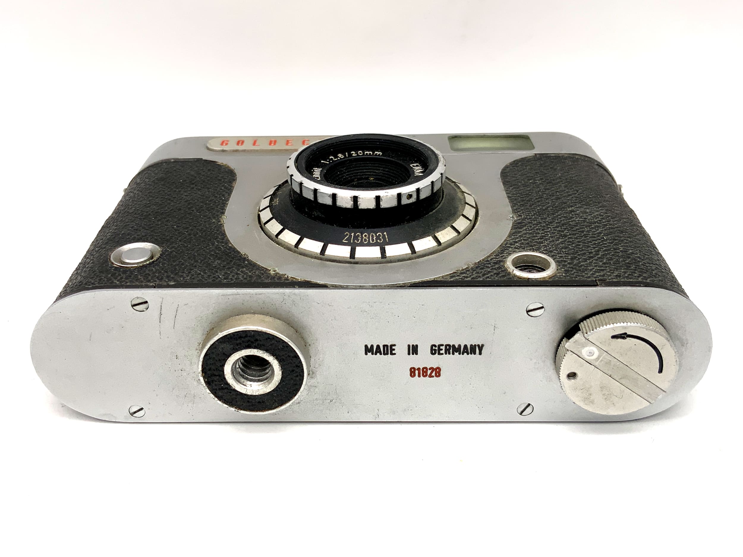 Goldammer Goldeck 16 viewfinder camera with Enna Color-Ennit 1:2.8/20mm analog camera