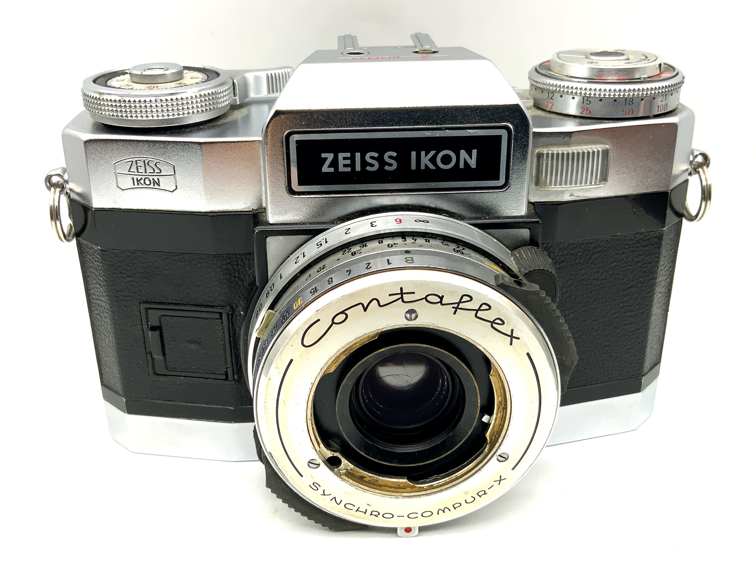 Zeiss Ikon Contaflex SLR Synchro-Compur-X interchangeable magazine analog camera