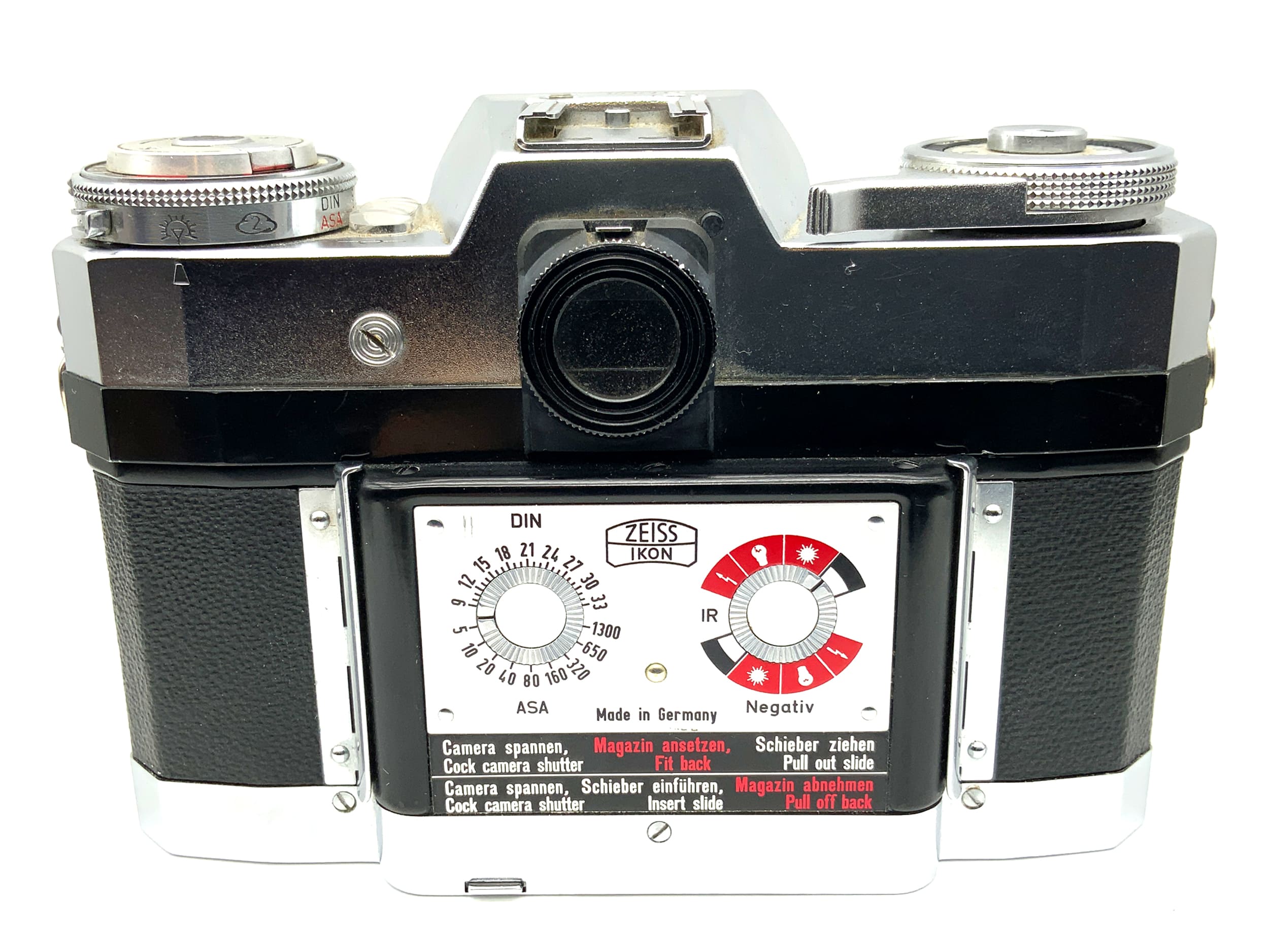 Zeiss Ikon Contaflex SLR Synchro-Compur-X interchangeable magazine analog camera