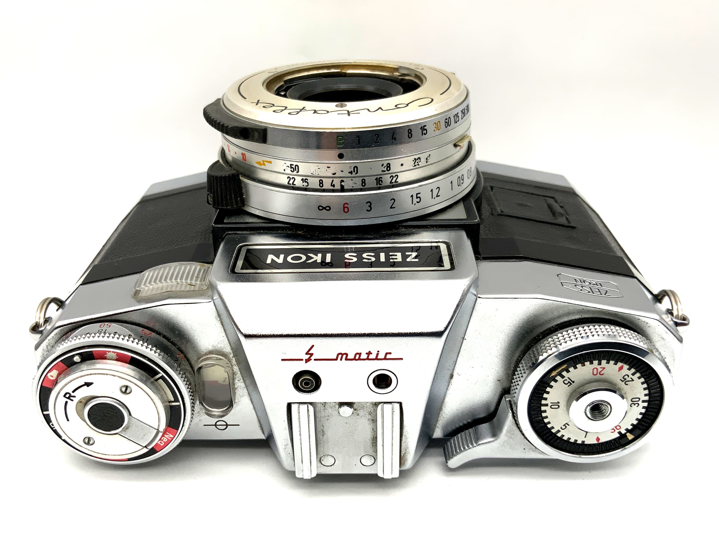 Zeiss Ikon Contaflex SLR Synchro-Compur-X interchangeable magazine analog camera