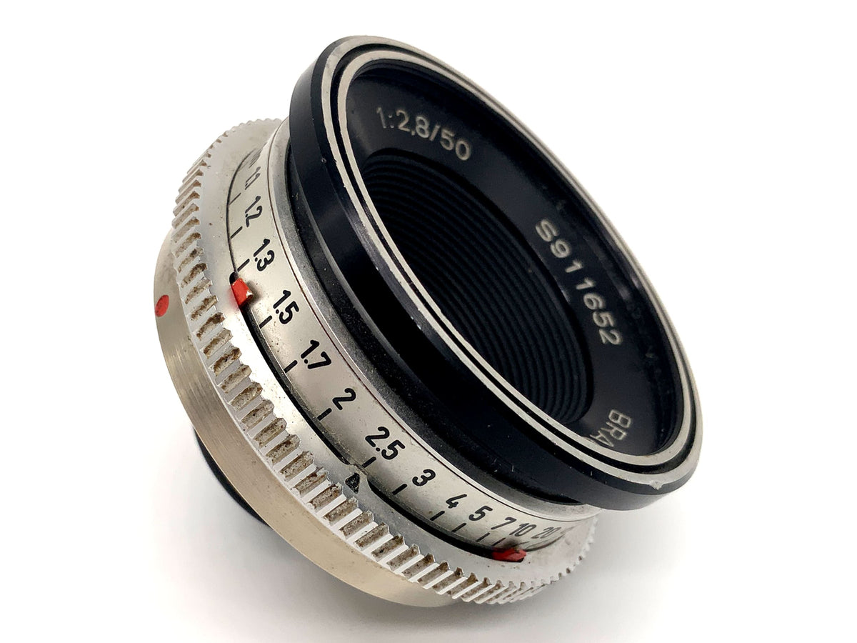 Braun Reflex-Ultralit 50mm 1:2.8 Objektiv Festbrennweite (DKL Paxette)