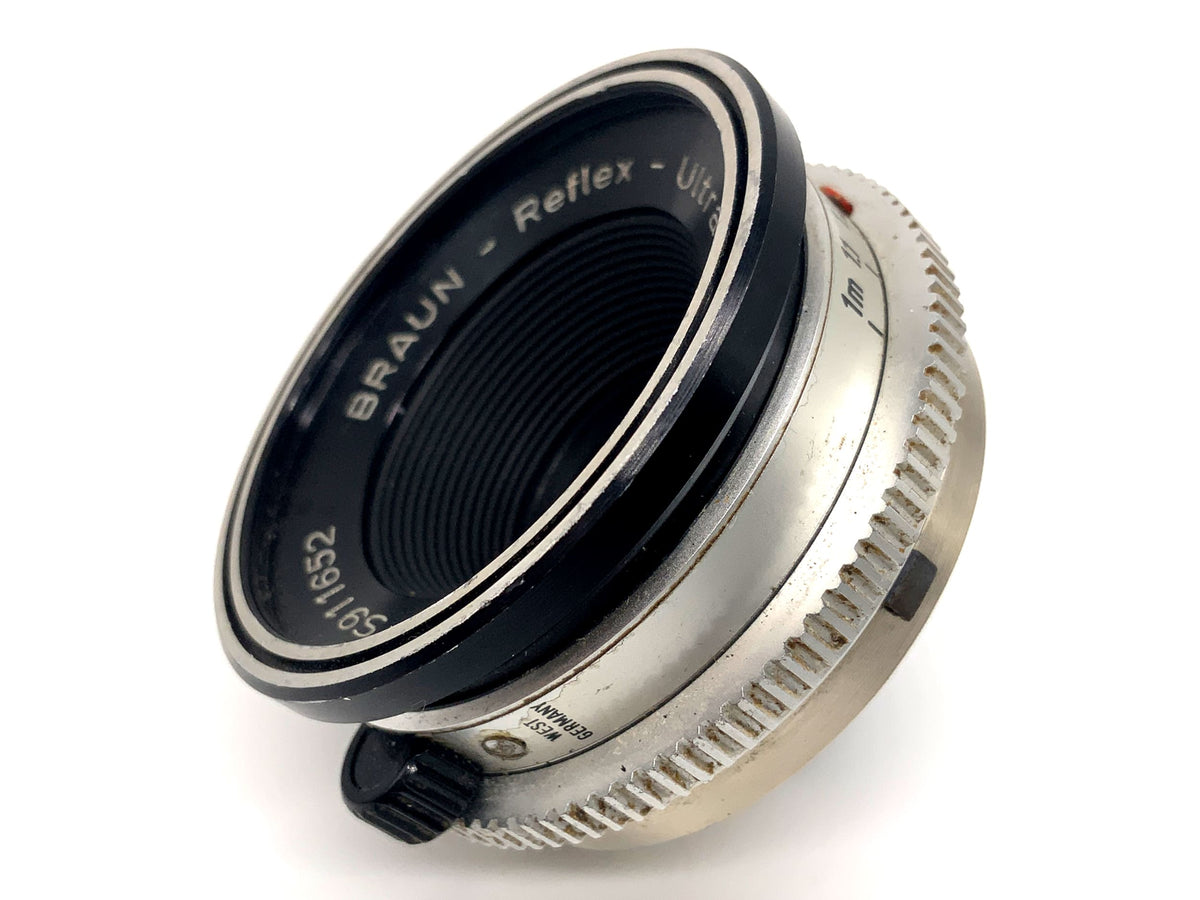 Braun Reflex-Ultralit 50mm 1:2.8 Objektiv Festbrennweite (DKL Paxette)
