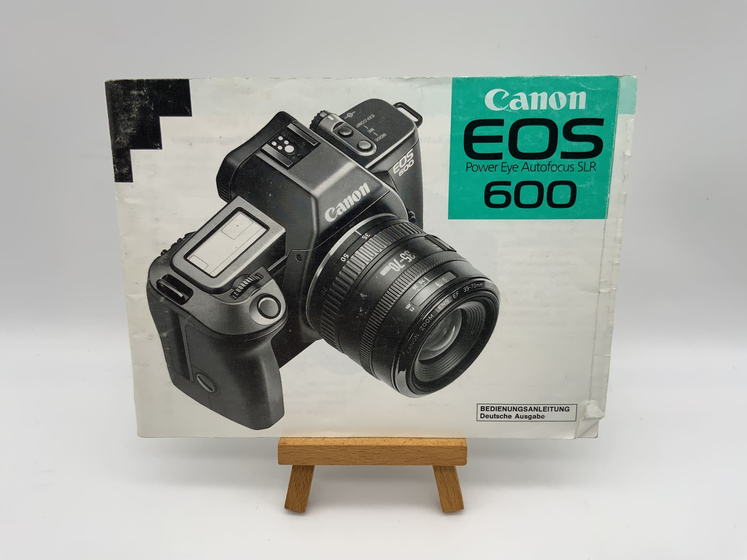 Canon EOS 600 Power Eye Autofocus SLR User Manual (German)