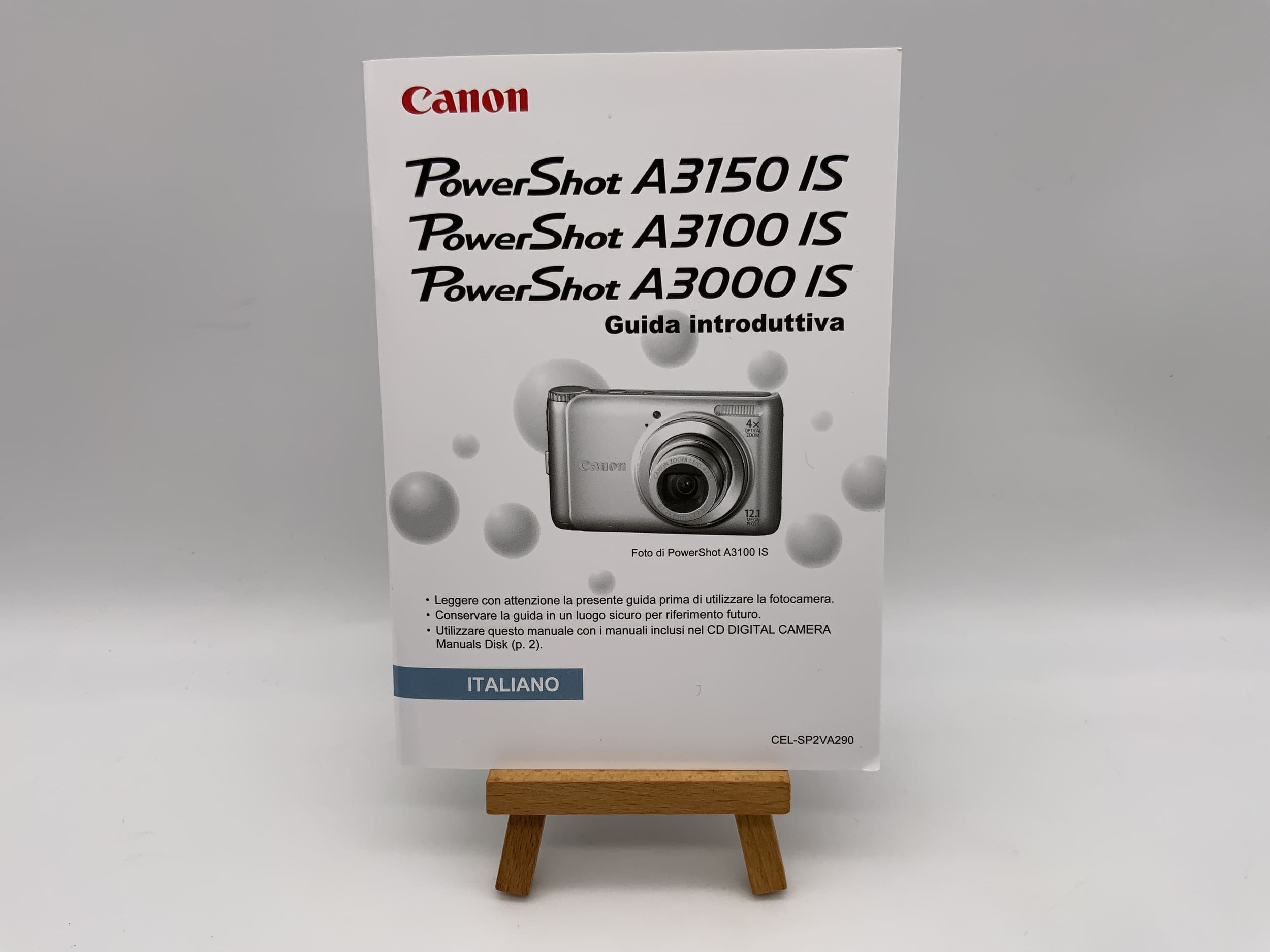 Canon PowerShot A3150 IS A3100 IS / A3000 IS User Manual Italian