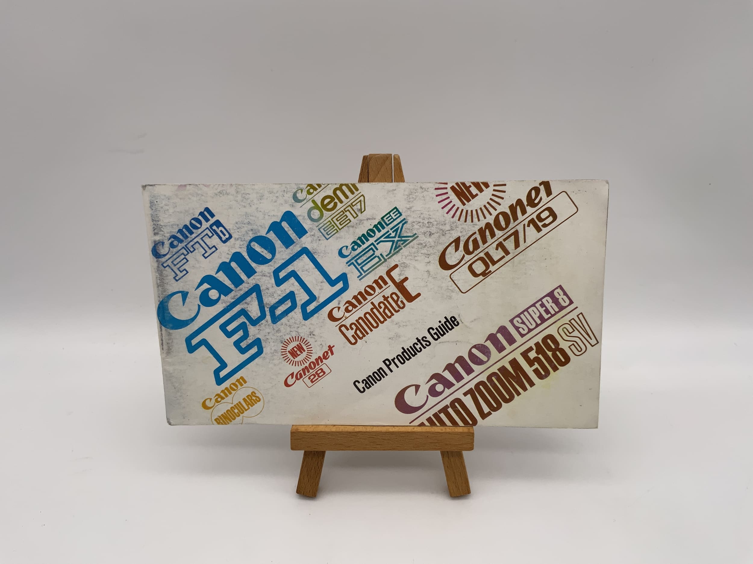 Canon Products Guide User Manual English