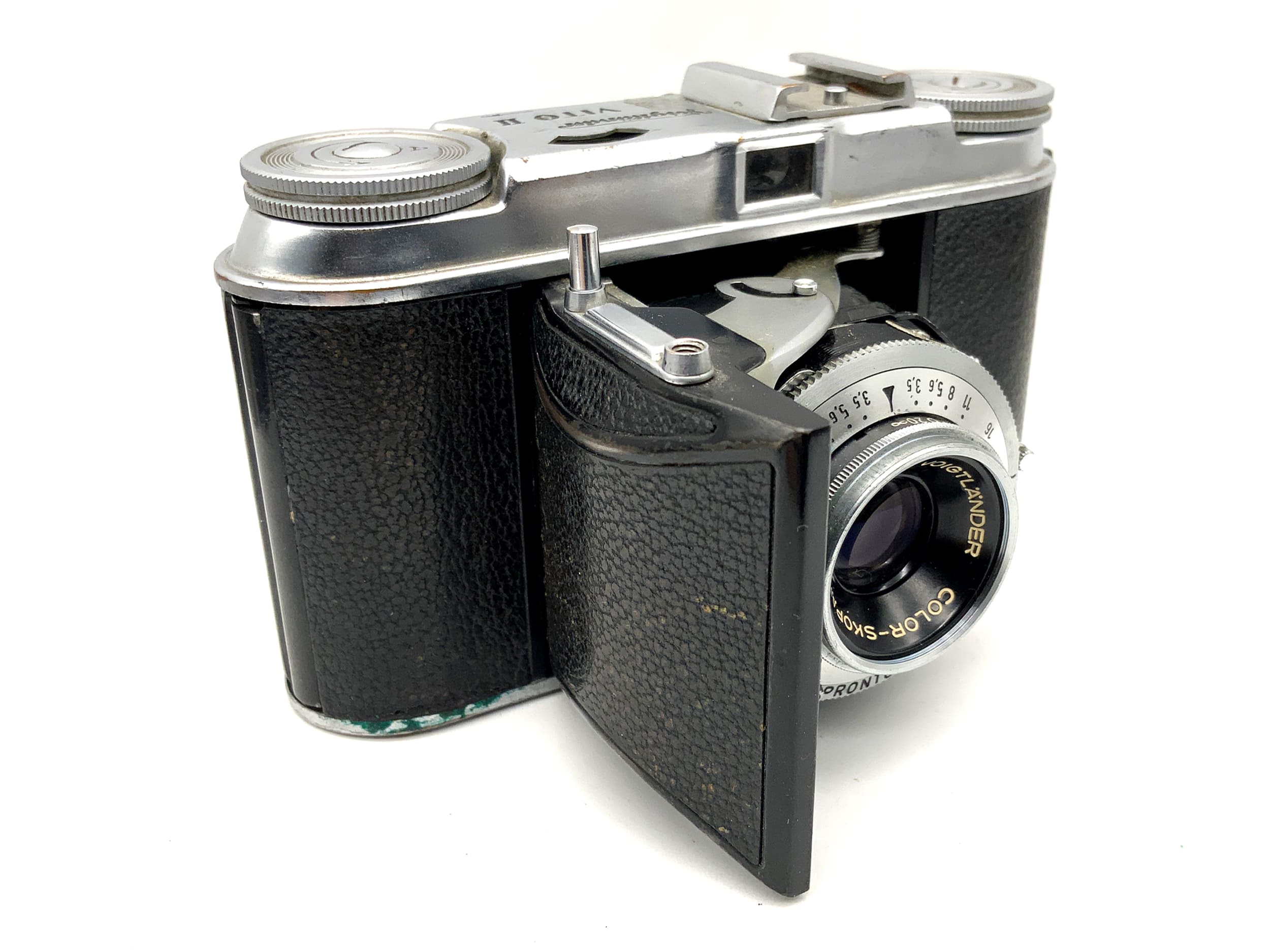 Voigtländer Vito II folding camera with Color-Skopar 50mm 1:3.5 Prontor-SV