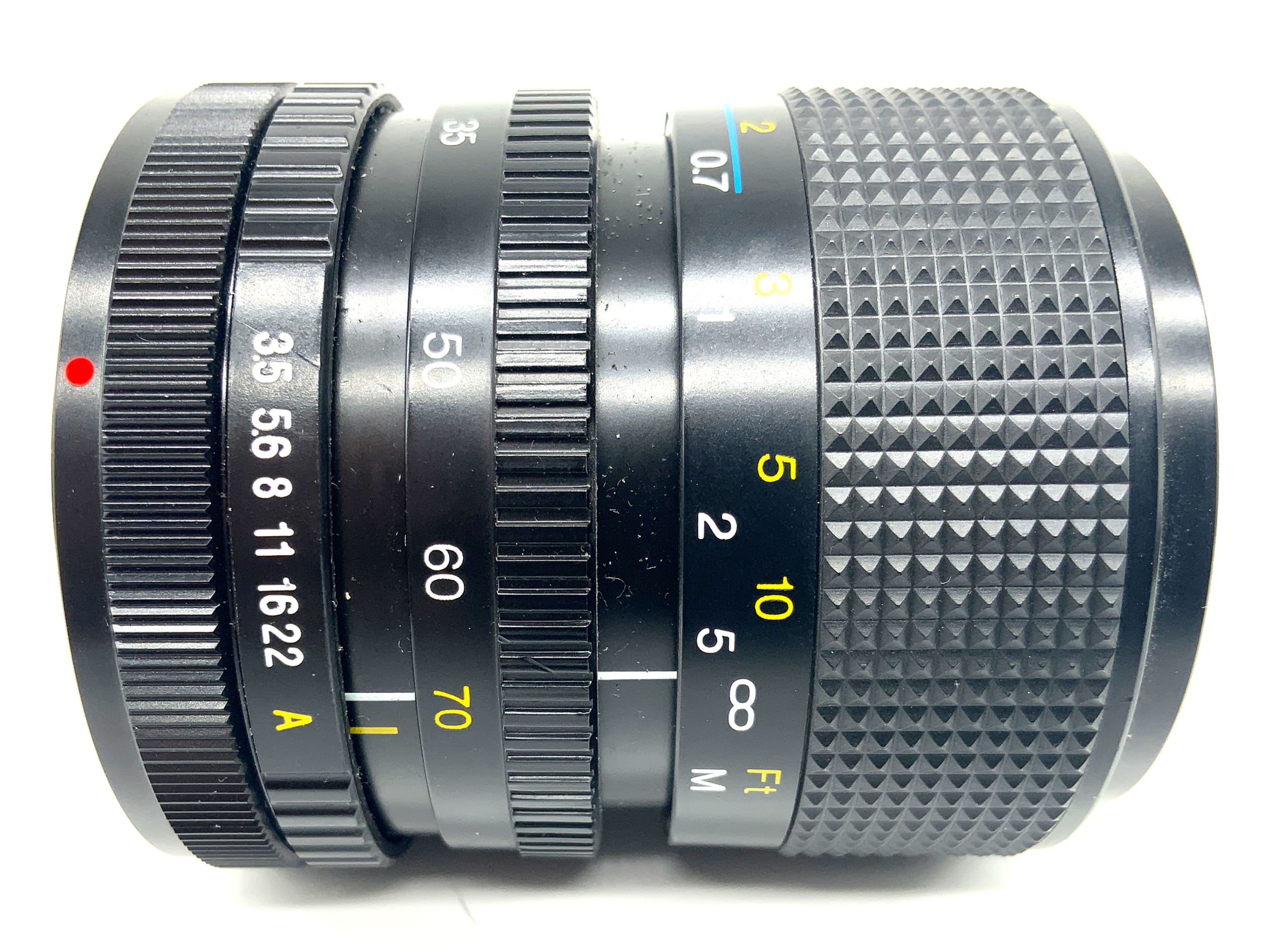 Exakta MC Macro 35-70mm 1:3,5-4,8 Objektiv Zoomobjektiv (Canon FD) Text lesen!